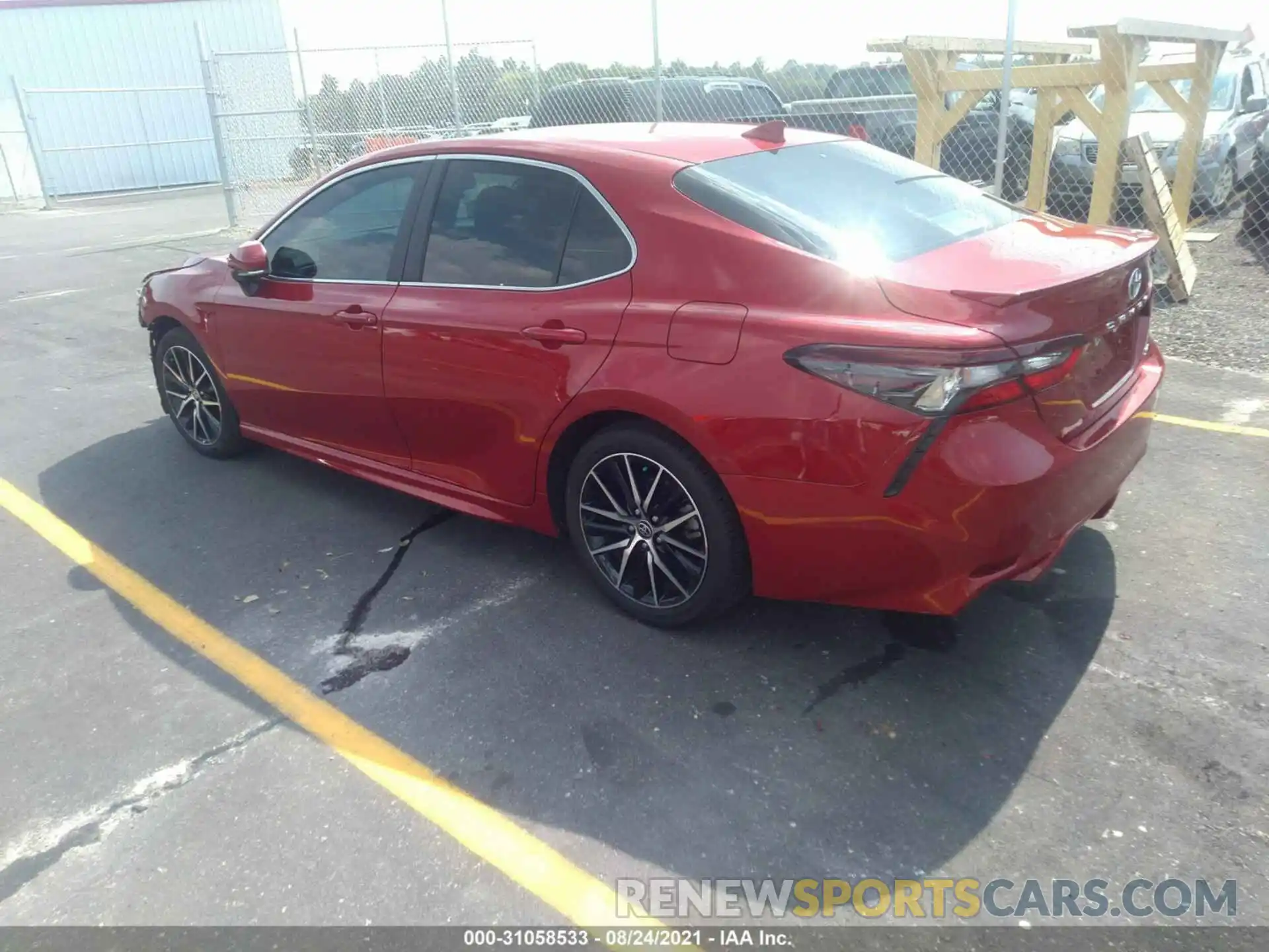 3 Photograph of a damaged car 4T1T11AK1MU434518 TOYOTA CAMRY 2021