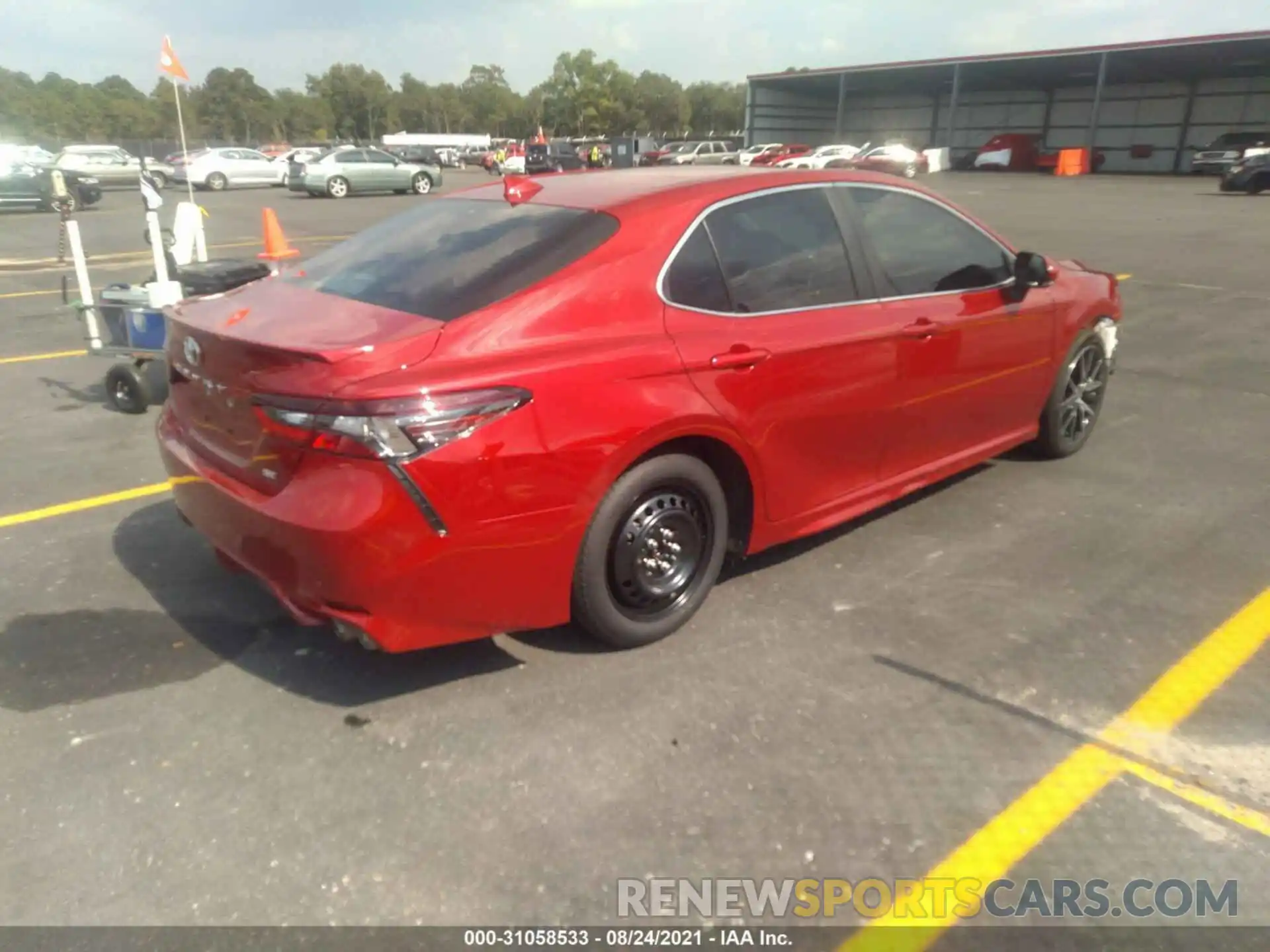 4 Photograph of a damaged car 4T1T11AK1MU434518 TOYOTA CAMRY 2021