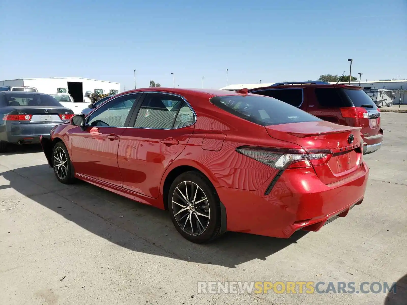 3 Photograph of a damaged car 4T1T11AK1MU438438 TOYOTA CAMRY 2021