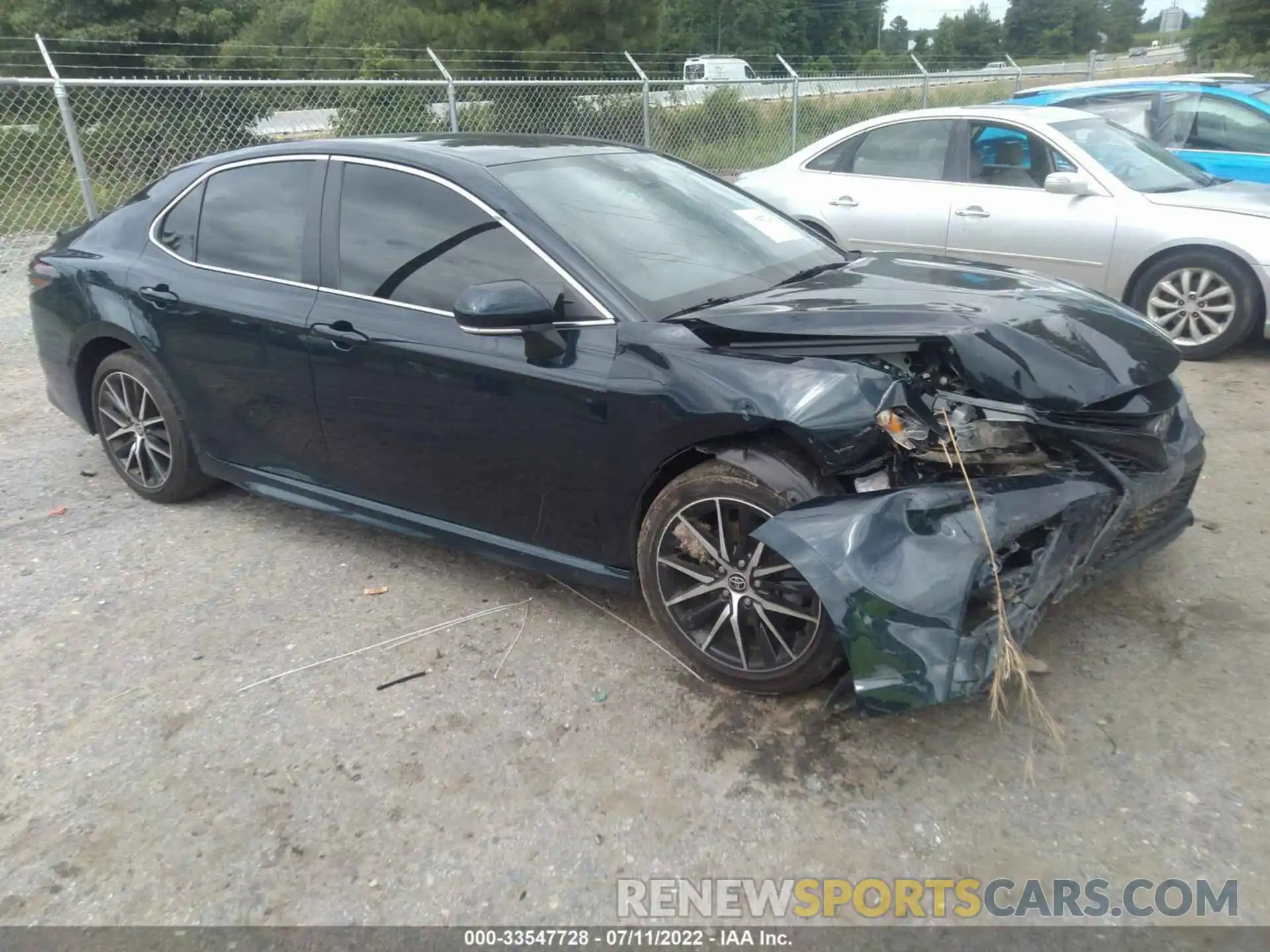 1 Photograph of a damaged car 4T1T11AK1MU488952 TOYOTA CAMRY 2021