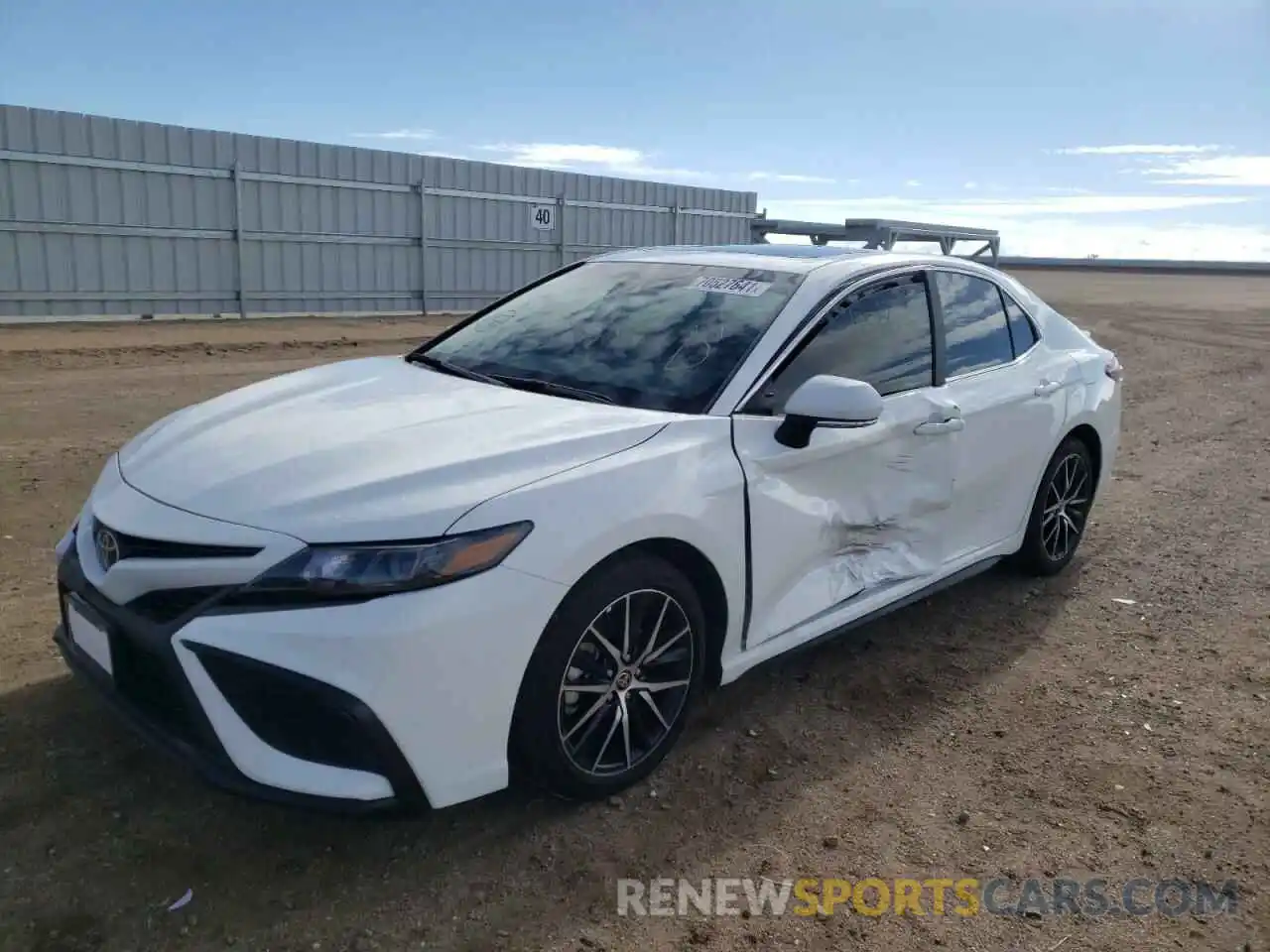 2 Photograph of a damaged car 4T1T11AK1MU532934 TOYOTA CAMRY 2021