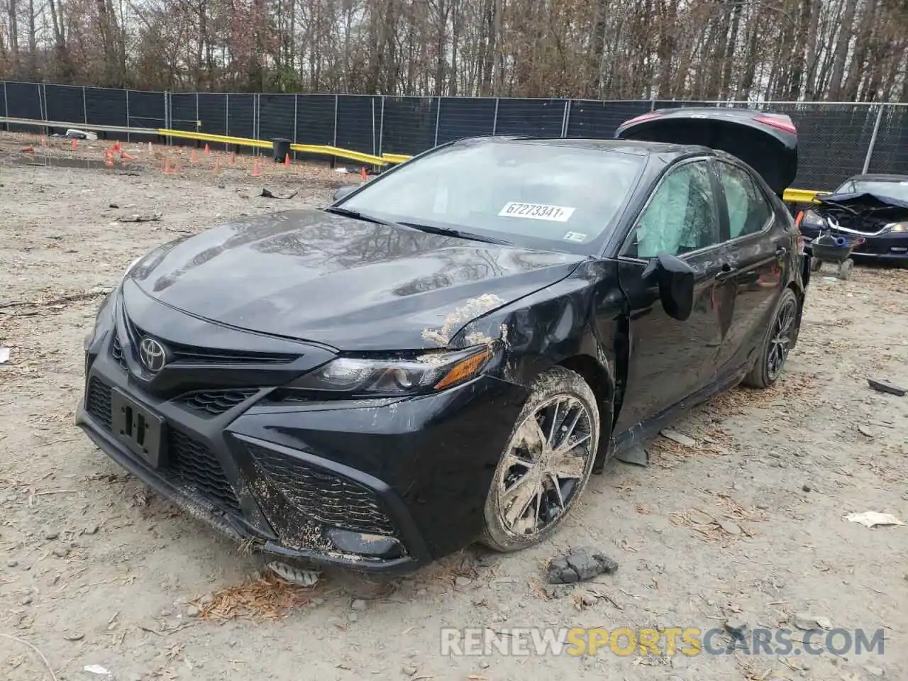 2 Photograph of a damaged car 4T1T11AK1MU554366 TOYOTA CAMRY 2021