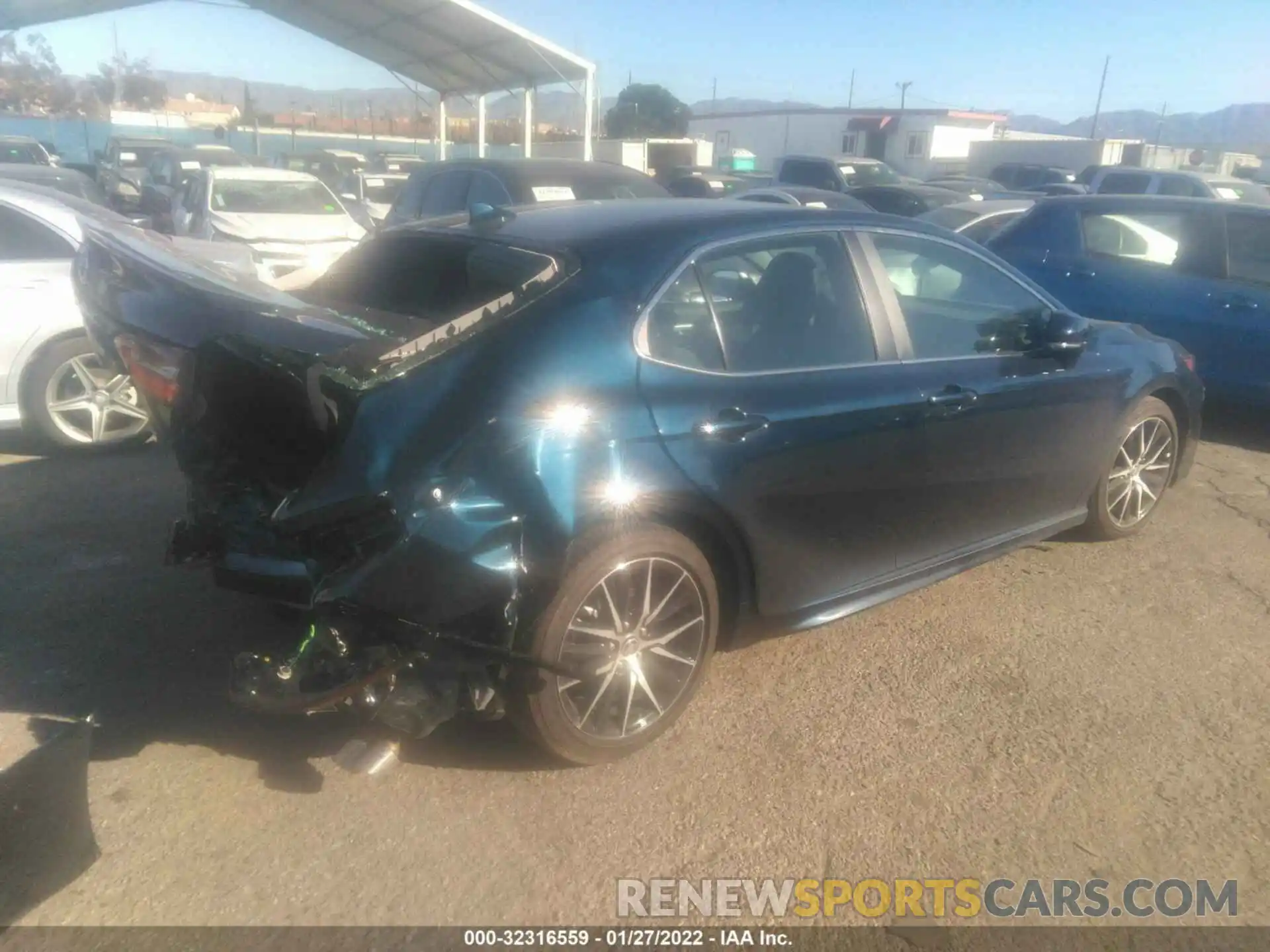 4 Photograph of a damaged car 4T1T11AK1MU608751 TOYOTA CAMRY 2021