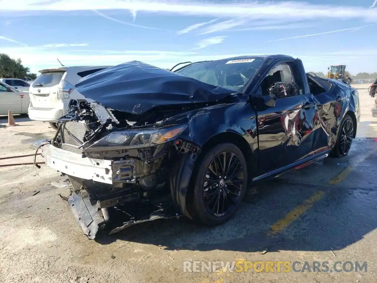 2 Photograph of a damaged car 4T1T11AK2MU404962 TOYOTA CAMRY 2021