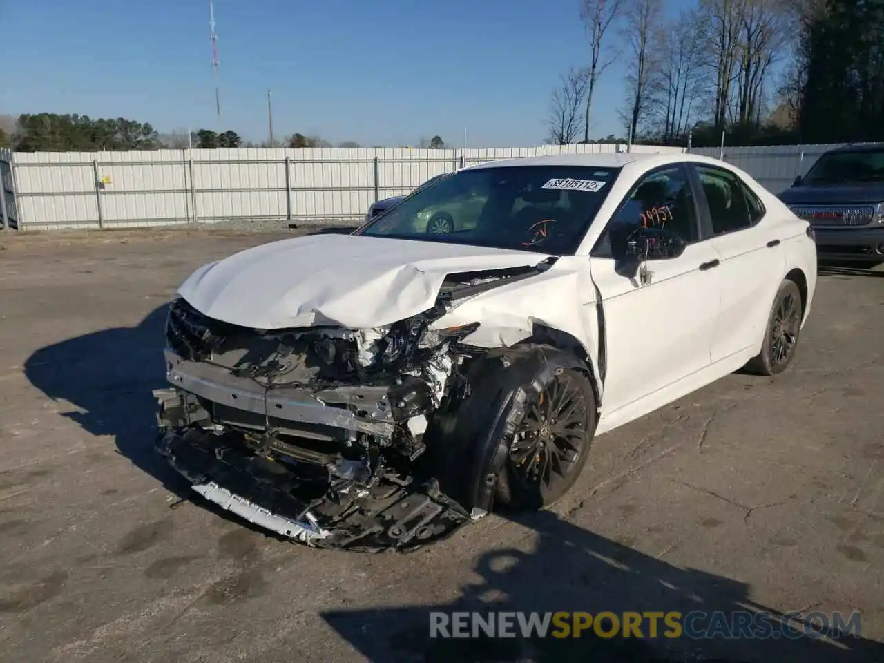 2 Photograph of a damaged car 4T1T11AK2MU438027 TOYOTA CAMRY 2021