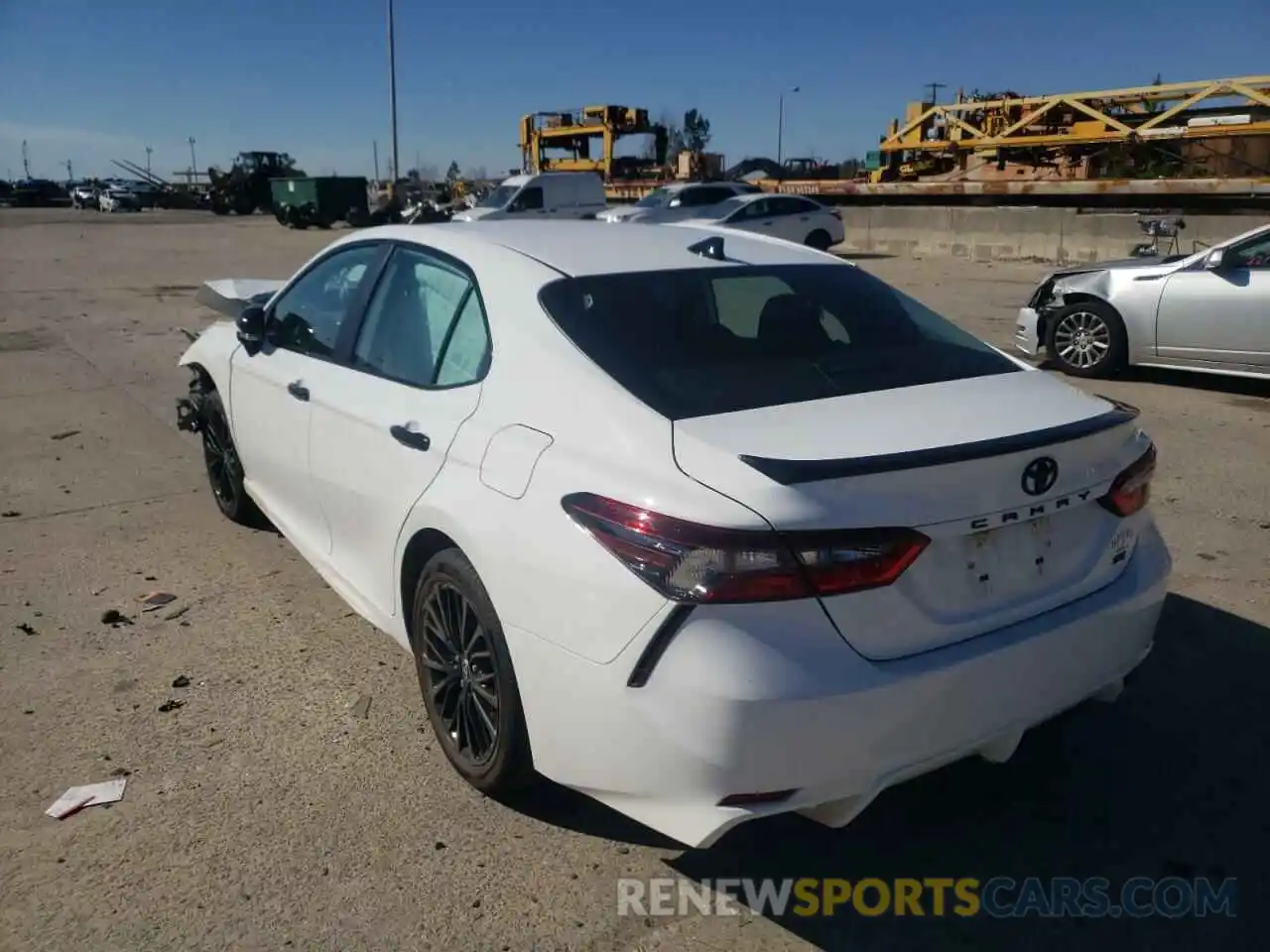 3 Photograph of a damaged car 4T1T11AK2MU482948 TOYOTA CAMRY 2021