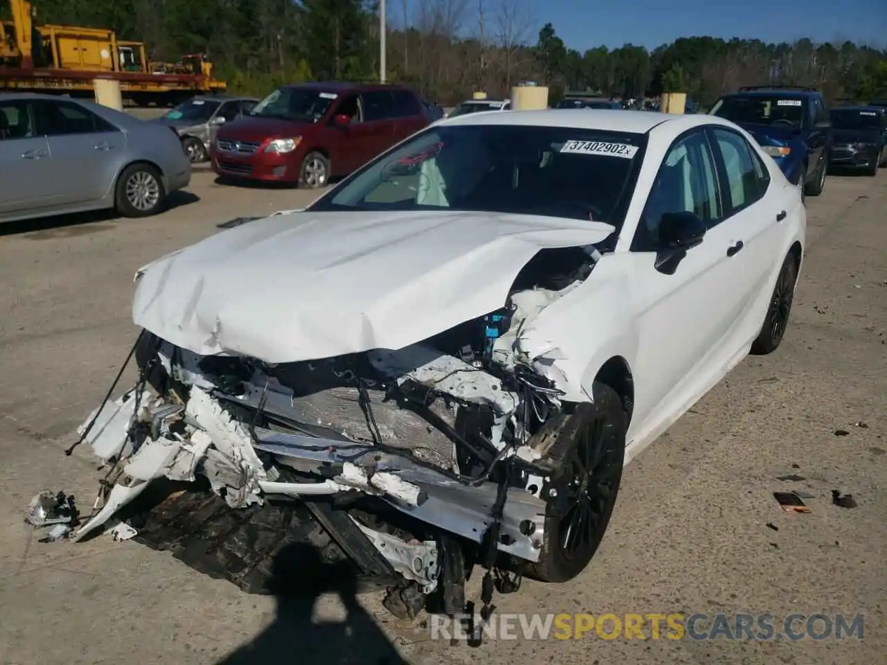 9 Photograph of a damaged car 4T1T11AK2MU482948 TOYOTA CAMRY 2021