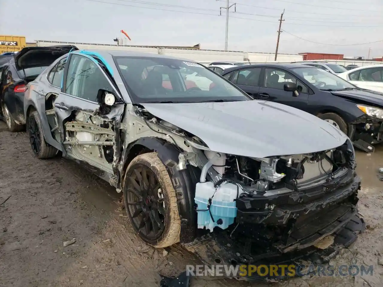 1 Photograph of a damaged car 4T1T11AK2MU495070 TOYOTA CAMRY 2021