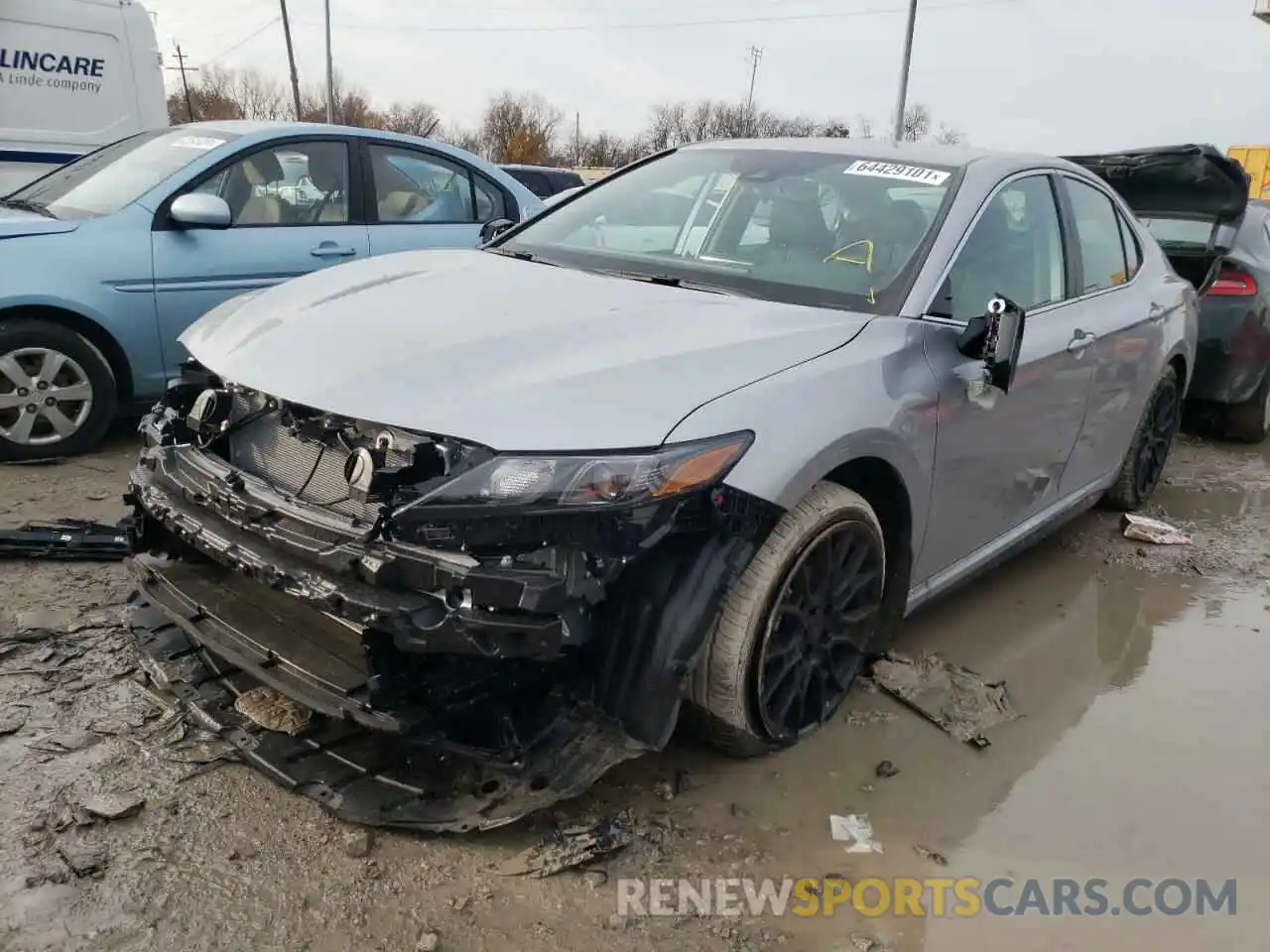 2 Photograph of a damaged car 4T1T11AK2MU495070 TOYOTA CAMRY 2021