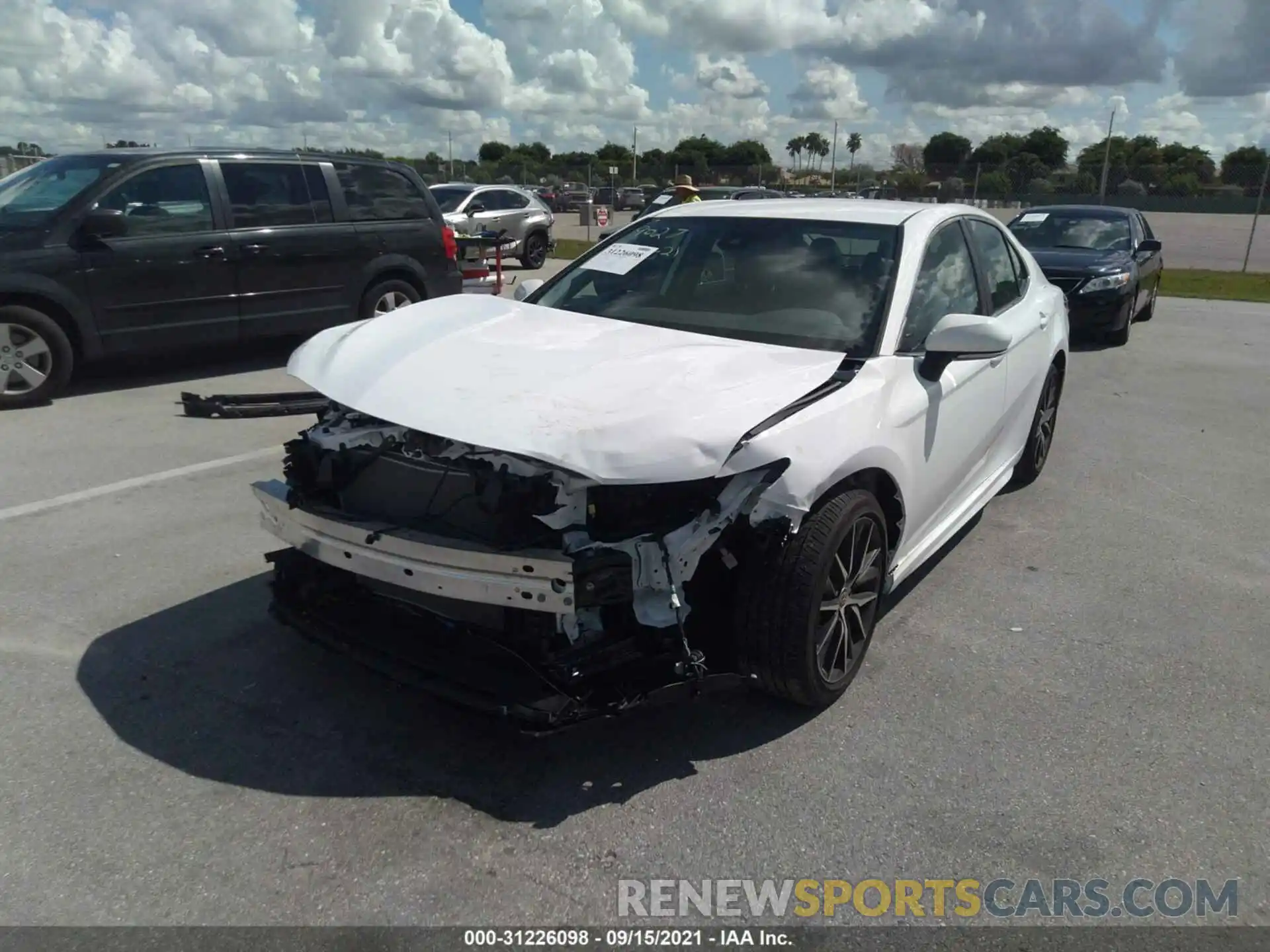 6 Photograph of a damaged car 4T1T11AK2MU519027 TOYOTA CAMRY 2021