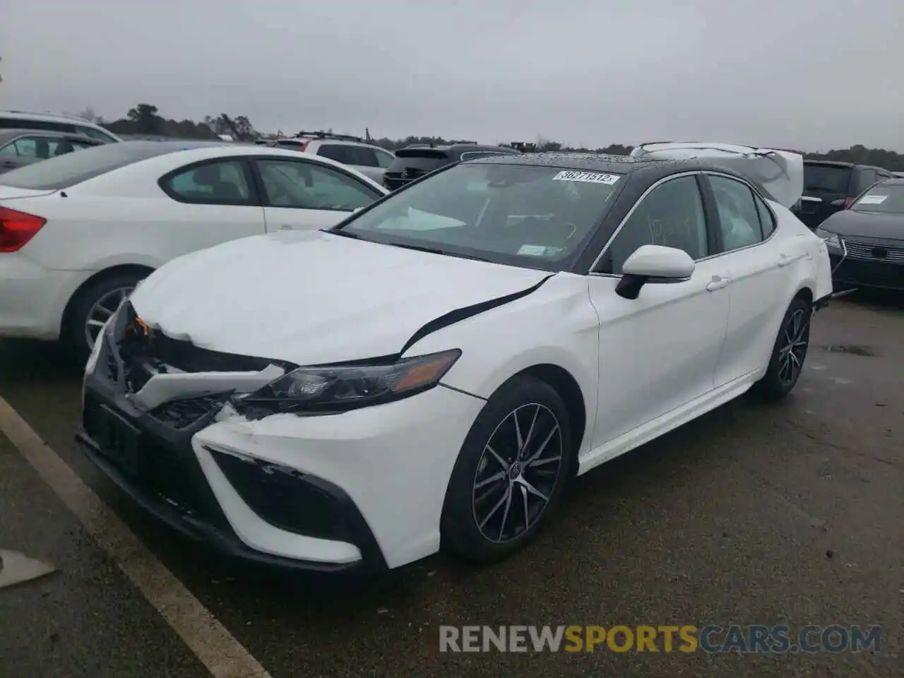 2 Photograph of a damaged car 4T1T11AK2MU577414 TOYOTA CAMRY 2021