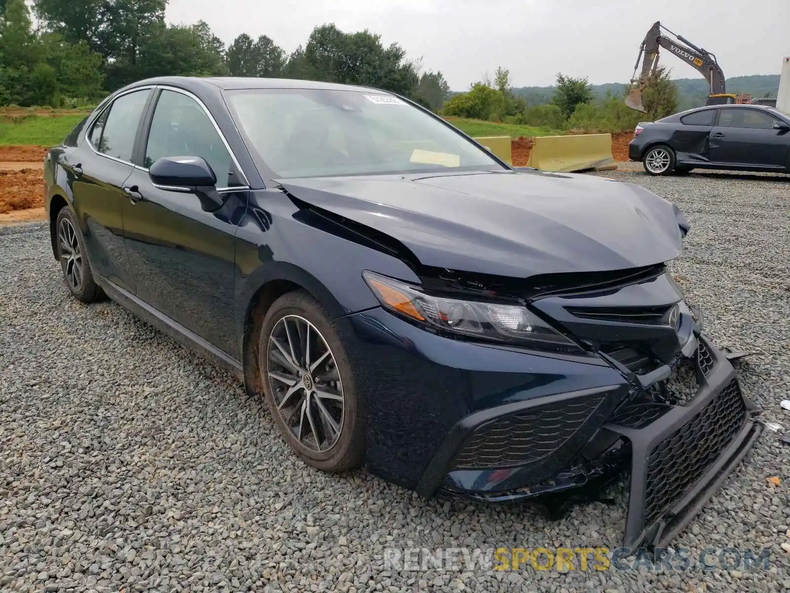 1 Photograph of a damaged car 4T1T11AK2MU592267 TOYOTA CAMRY 2021