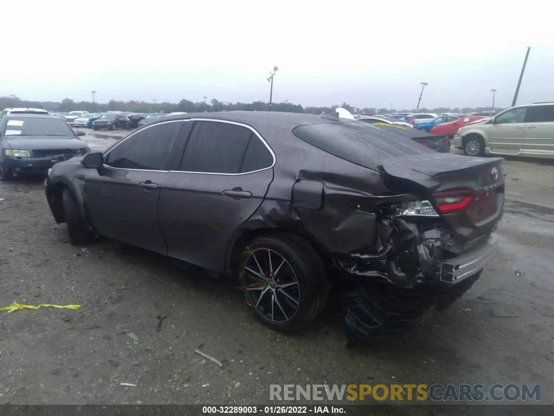 3 Photograph of a damaged car 4T1T11AK2MU608113 TOYOTA CAMRY 2021