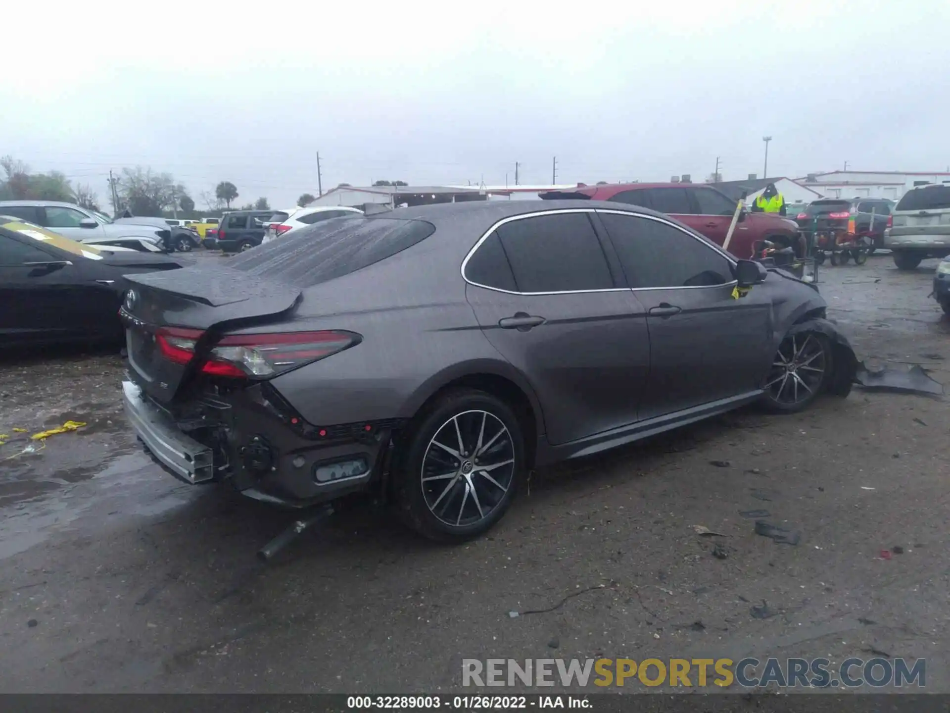 4 Photograph of a damaged car 4T1T11AK2MU608113 TOYOTA CAMRY 2021