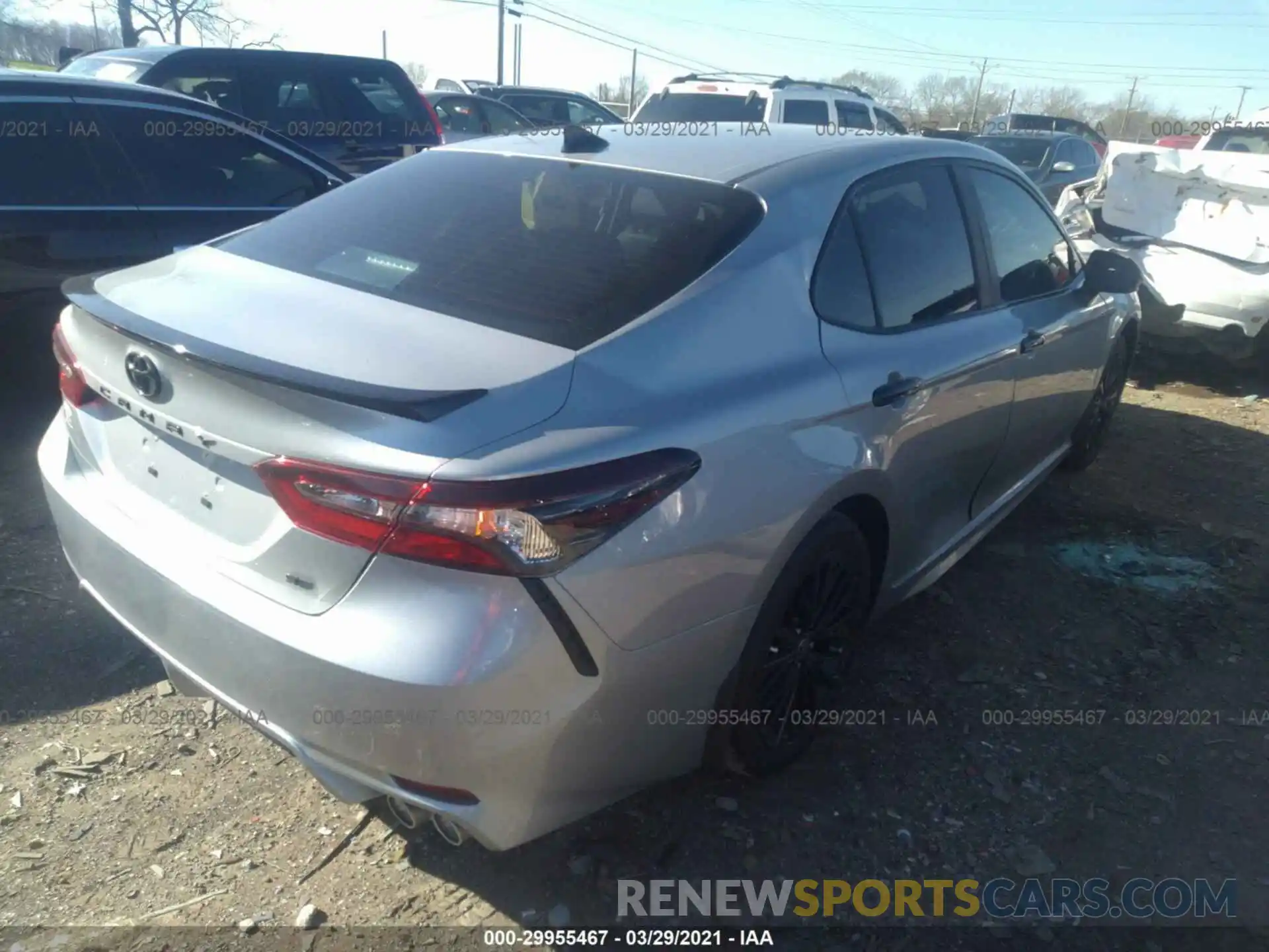 4 Photograph of a damaged car 4T1T11AK3MU429904 TOYOTA CAMRY 2021