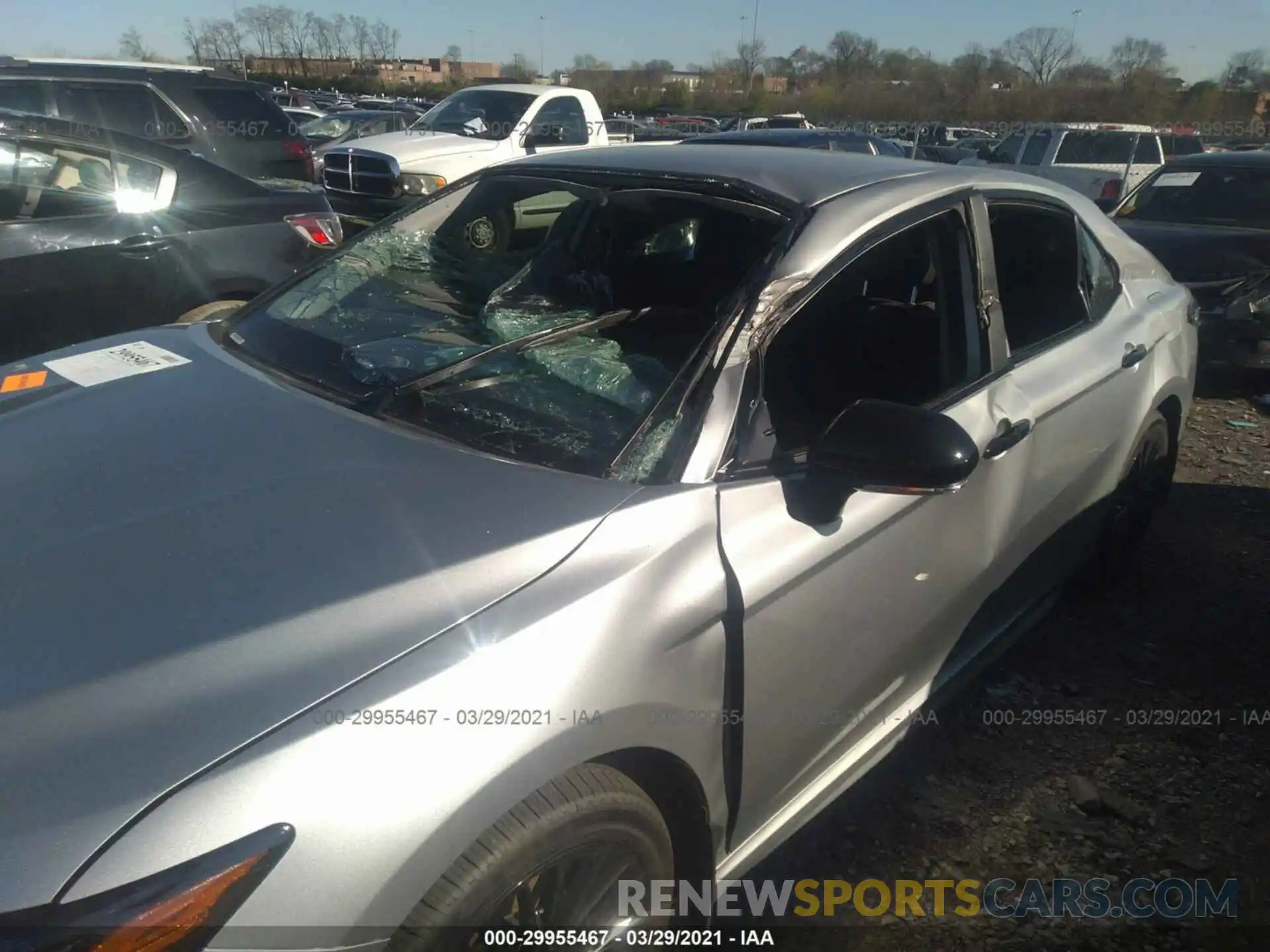 6 Photograph of a damaged car 4T1T11AK3MU429904 TOYOTA CAMRY 2021