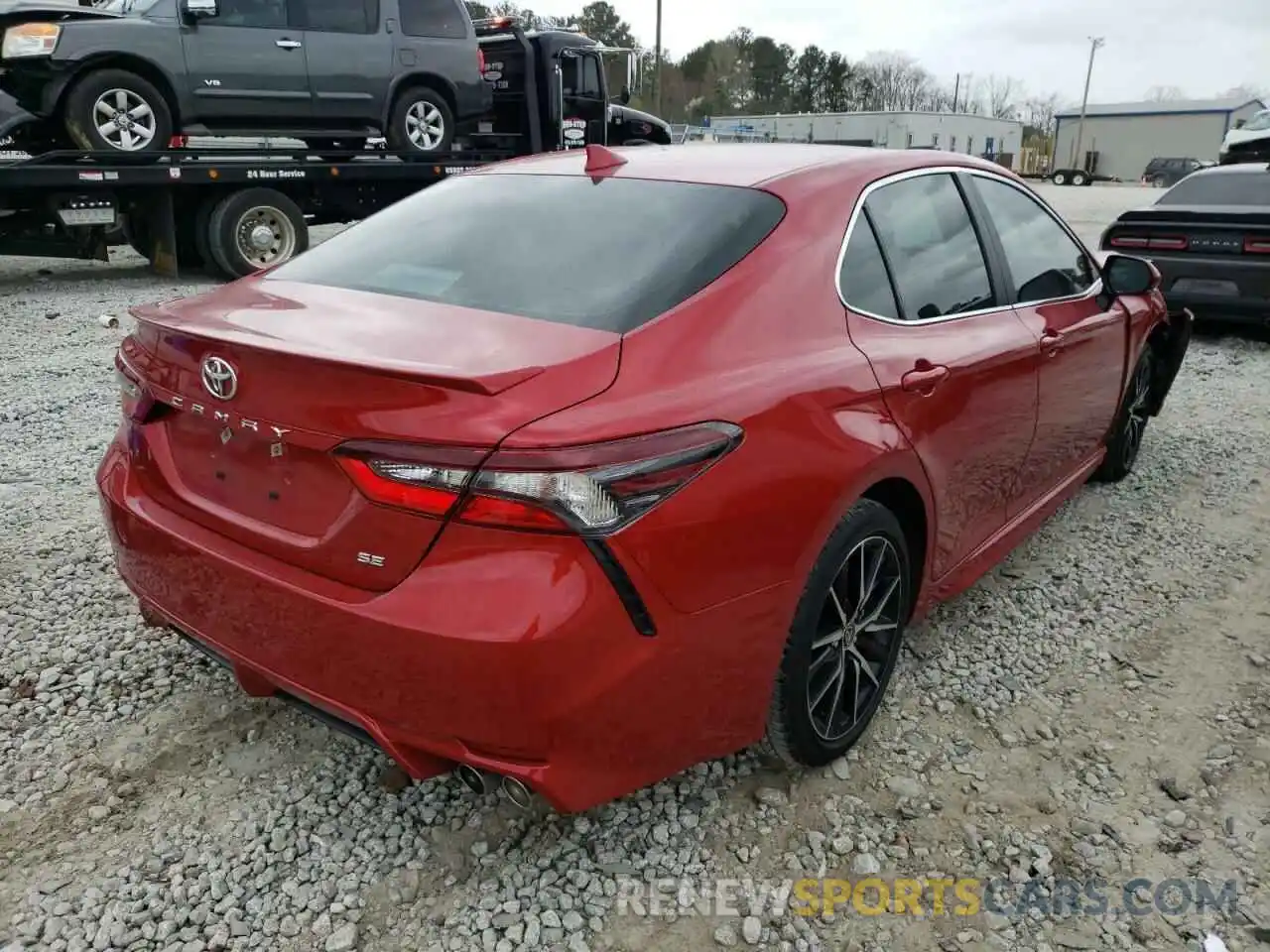 4 Photograph of a damaged car 4T1T11AK3MU437467 TOYOTA CAMRY 2021