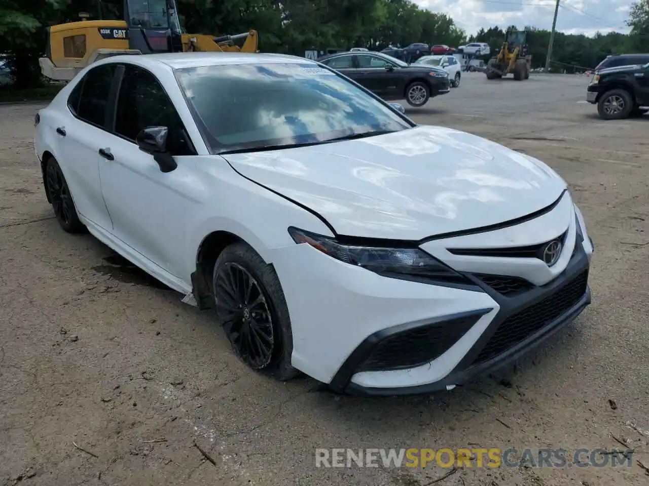 1 Photograph of a damaged car 4T1T11AK3MU442457 TOYOTA CAMRY 2021