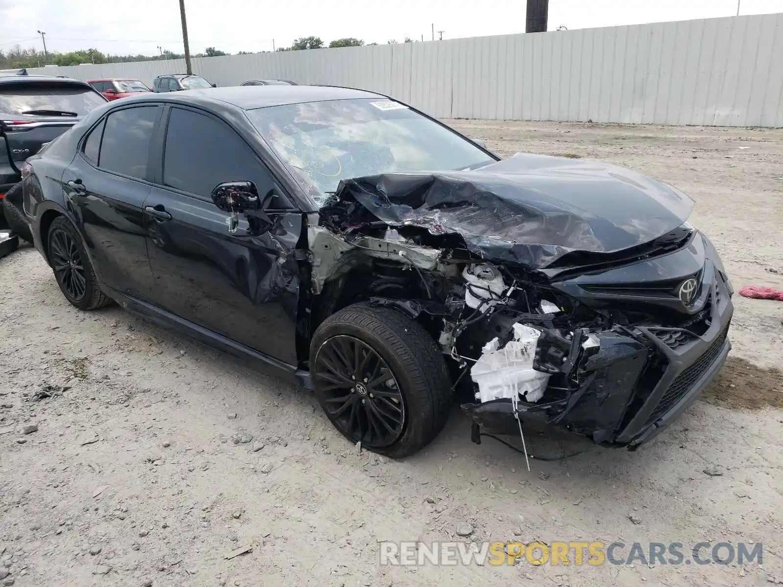 1 Photograph of a damaged car 4T1T11AK3MU455886 TOYOTA CAMRY 2021