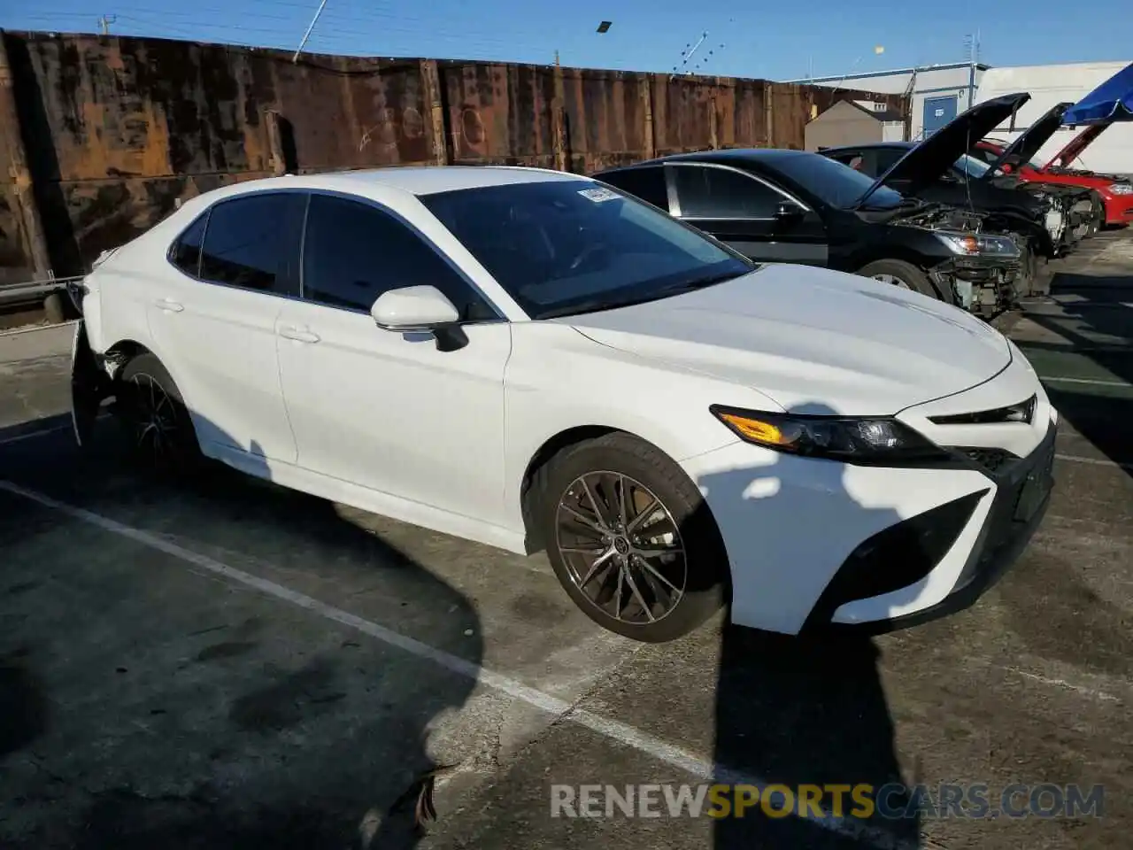 4 Photograph of a damaged car 4T1T11AK3MU535186 TOYOTA CAMRY 2021