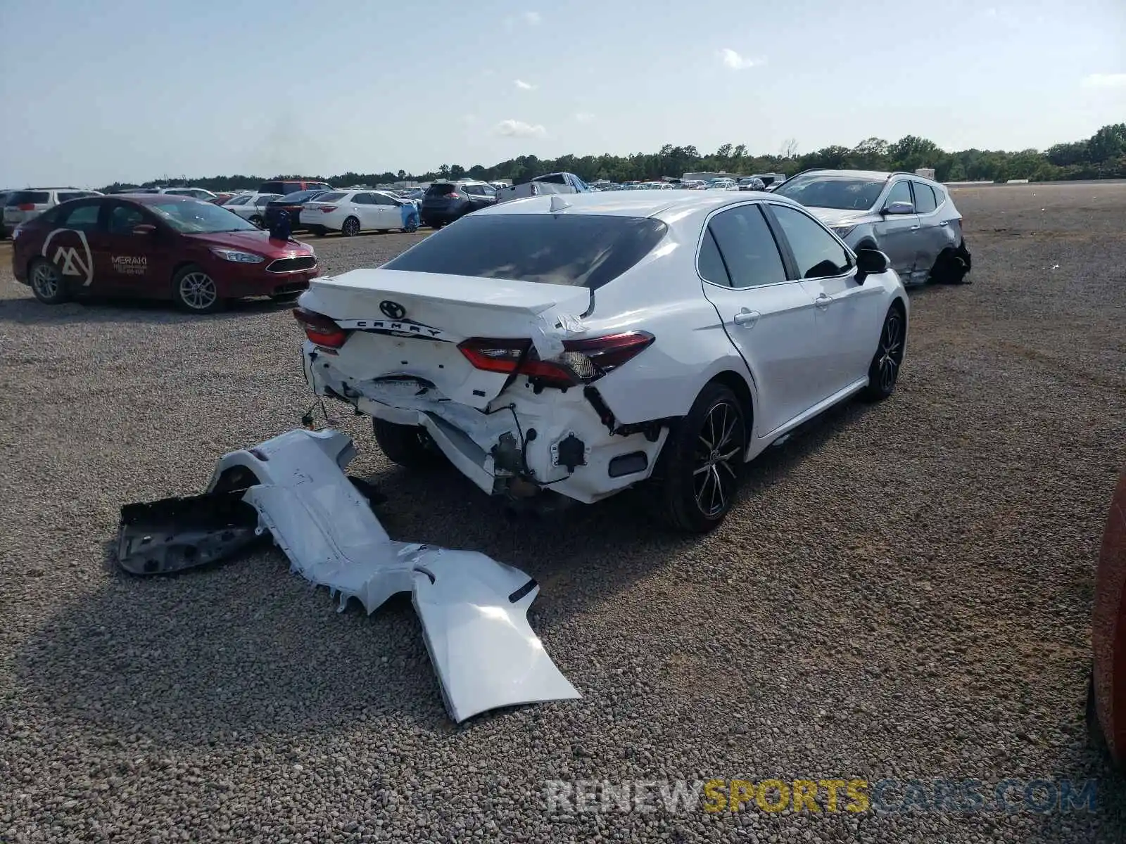 4 Photograph of a damaged car 4T1T11AK3MU567345 TOYOTA CAMRY 2021