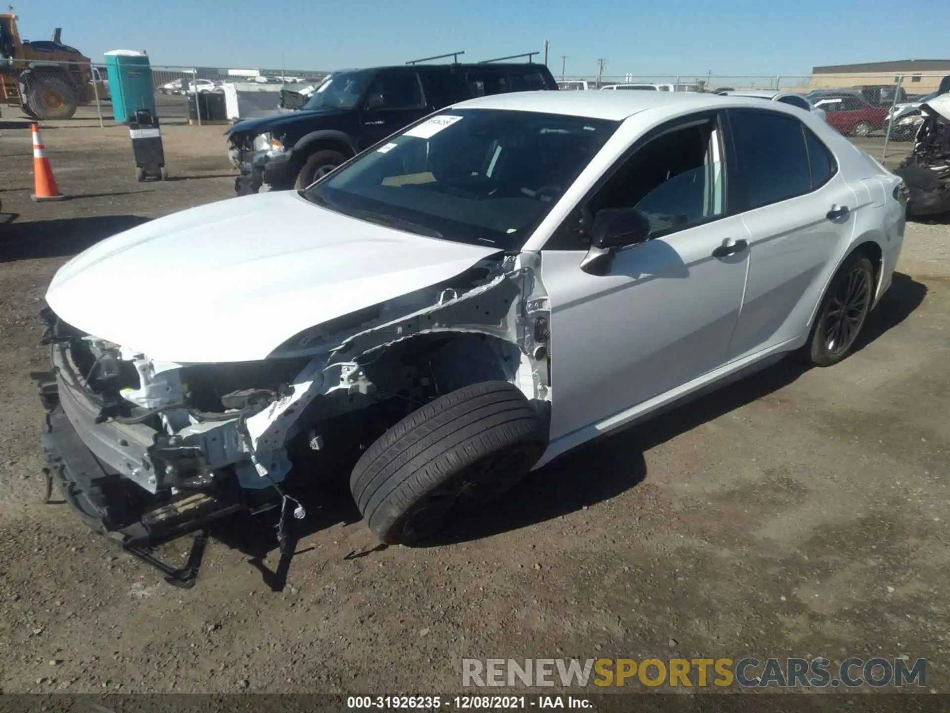 2 Photograph of a damaged car 4T1T11AK4MU419494 TOYOTA CAMRY 2021