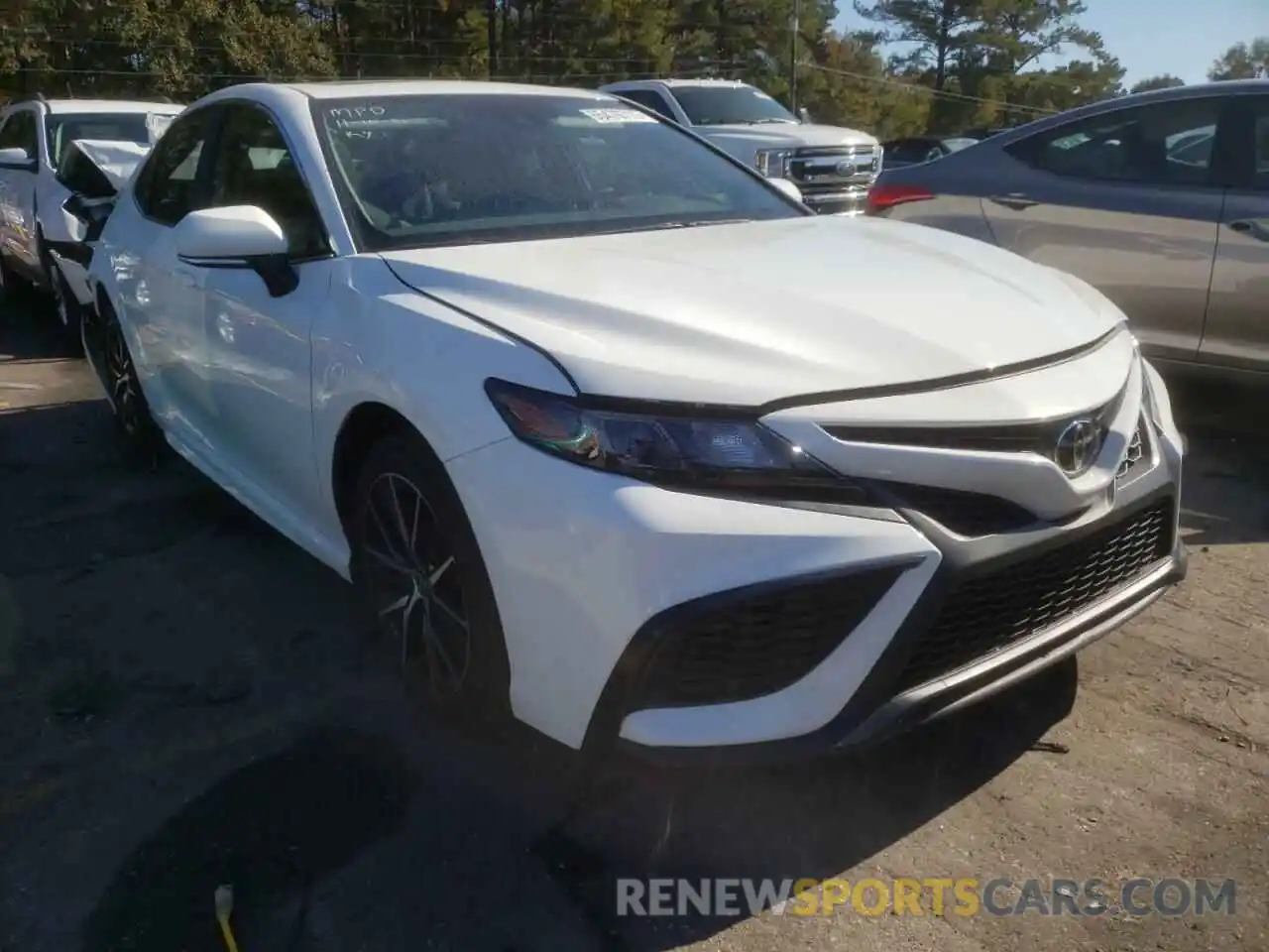 1 Photograph of a damaged car 4T1T11AK4MU432178 TOYOTA CAMRY 2021