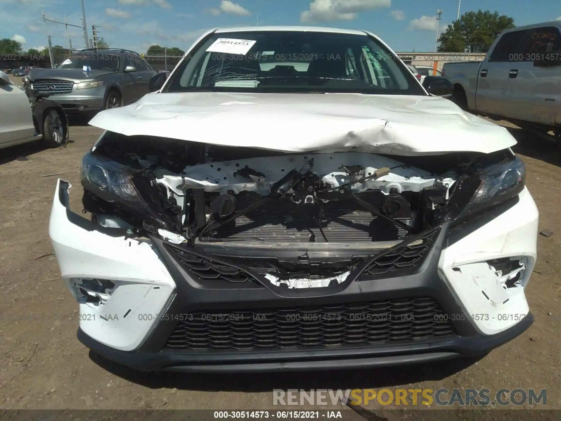 6 Photograph of a damaged car 4T1T11AK4MU450888 TOYOTA CAMRY 2021