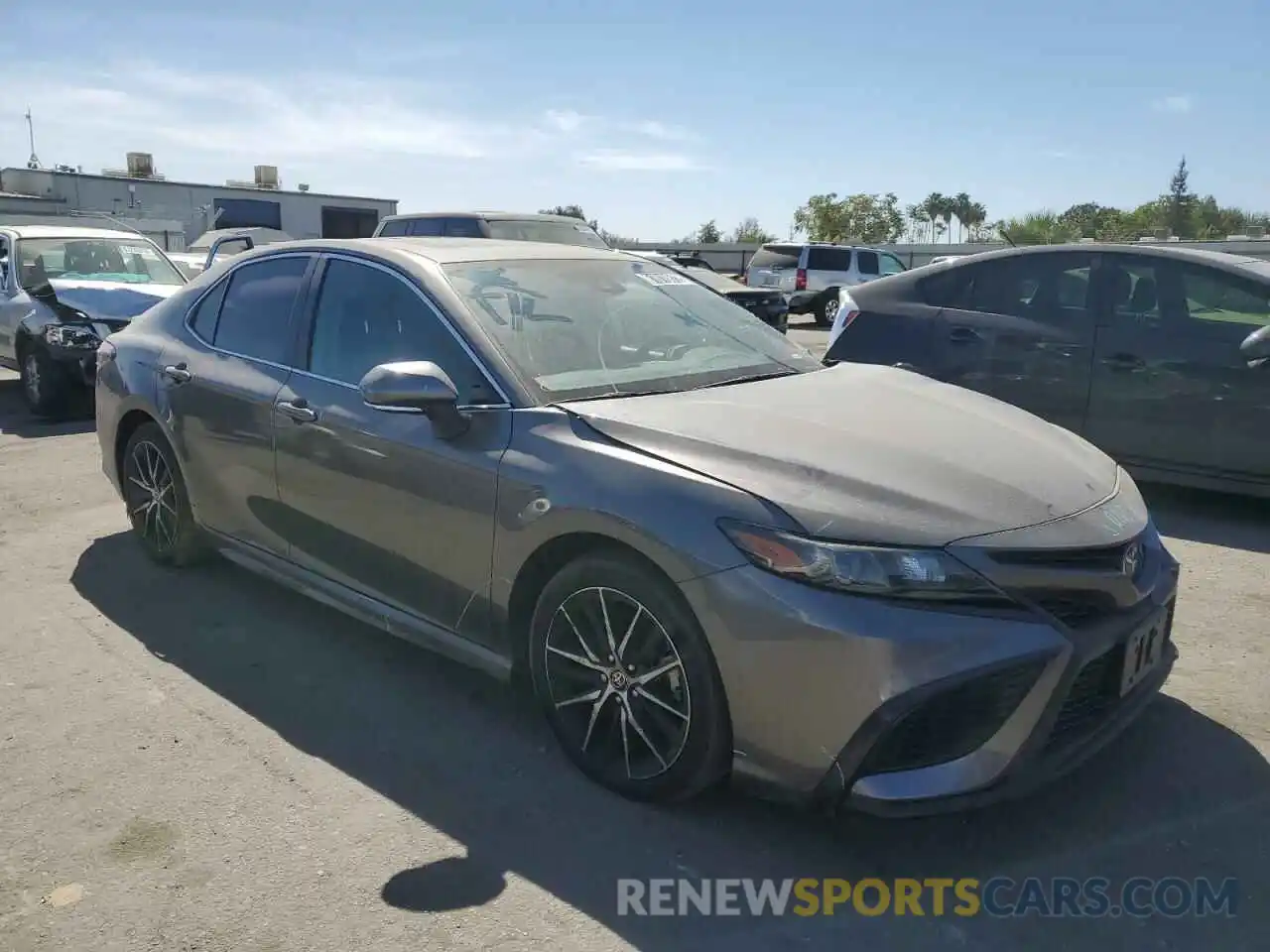 1 Photograph of a damaged car 4T1T11AK4MU535469 TOYOTA CAMRY 2021