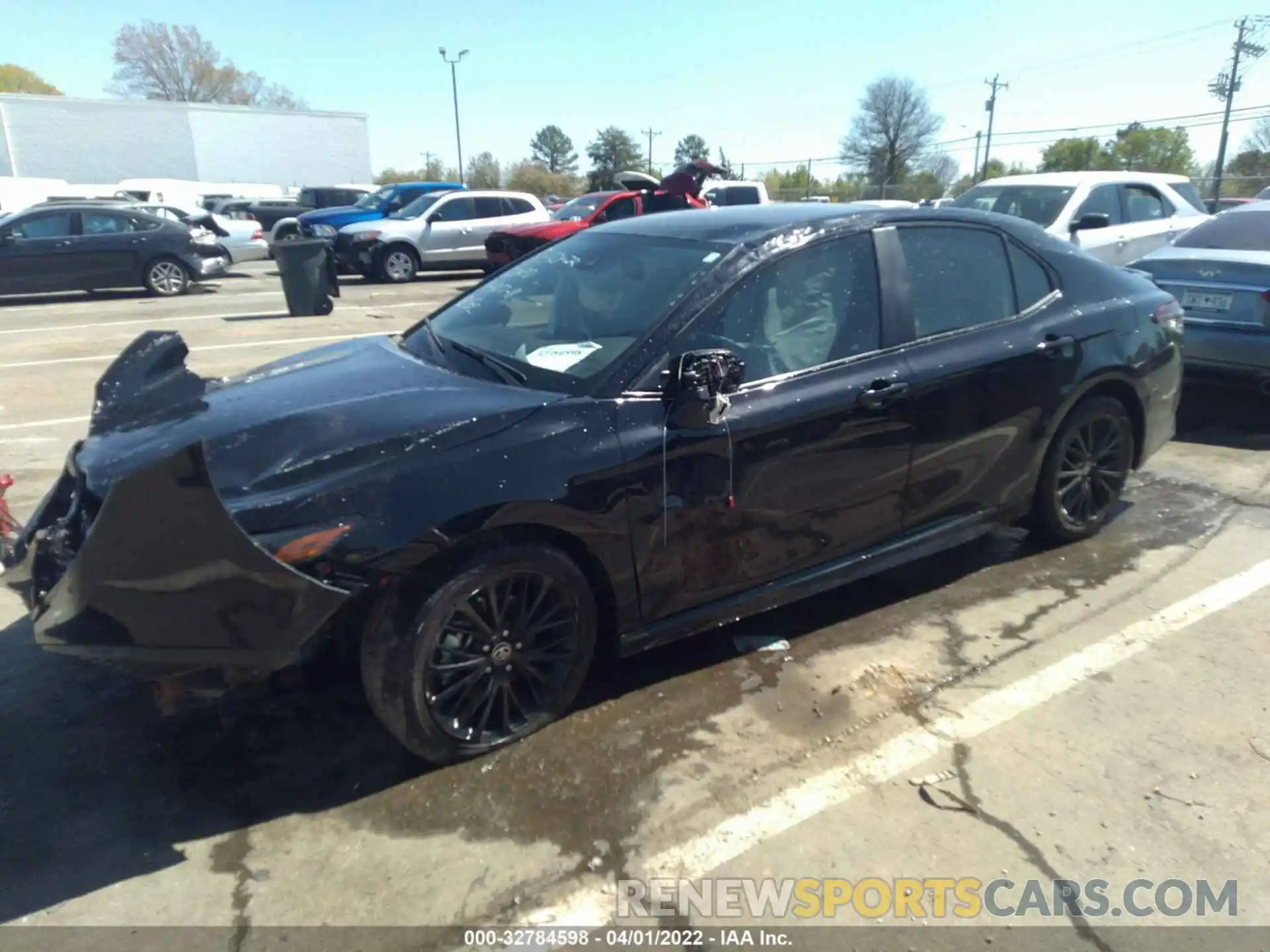 2 Photograph of a damaged car 4T1T11AK5MU444579 TOYOTA CAMRY 2021