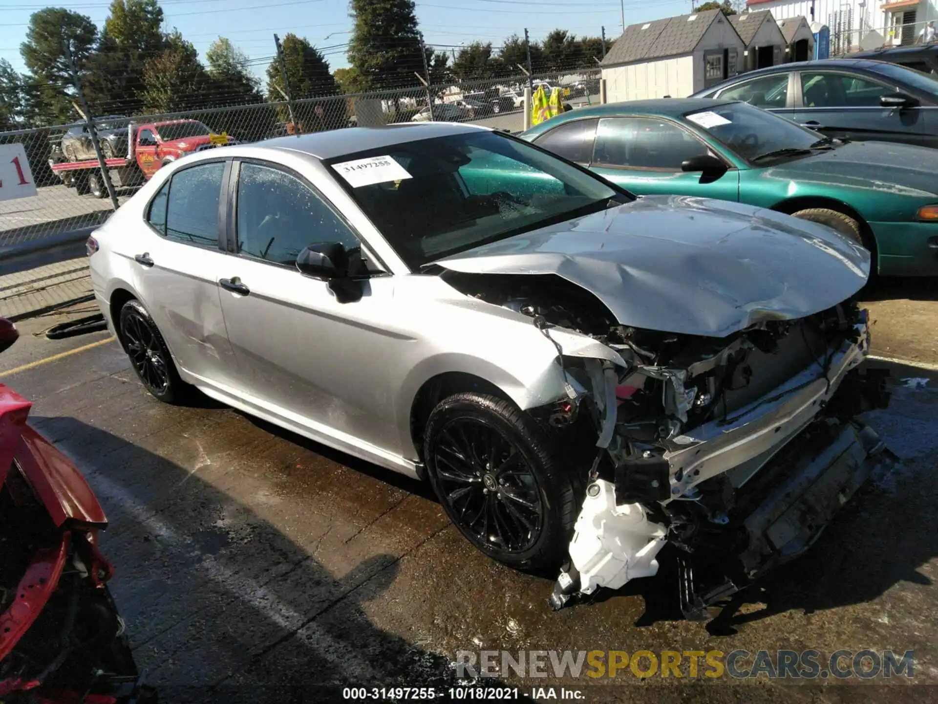 1 Photograph of a damaged car 4T1T11AK5MU454982 TOYOTA CAMRY 2021