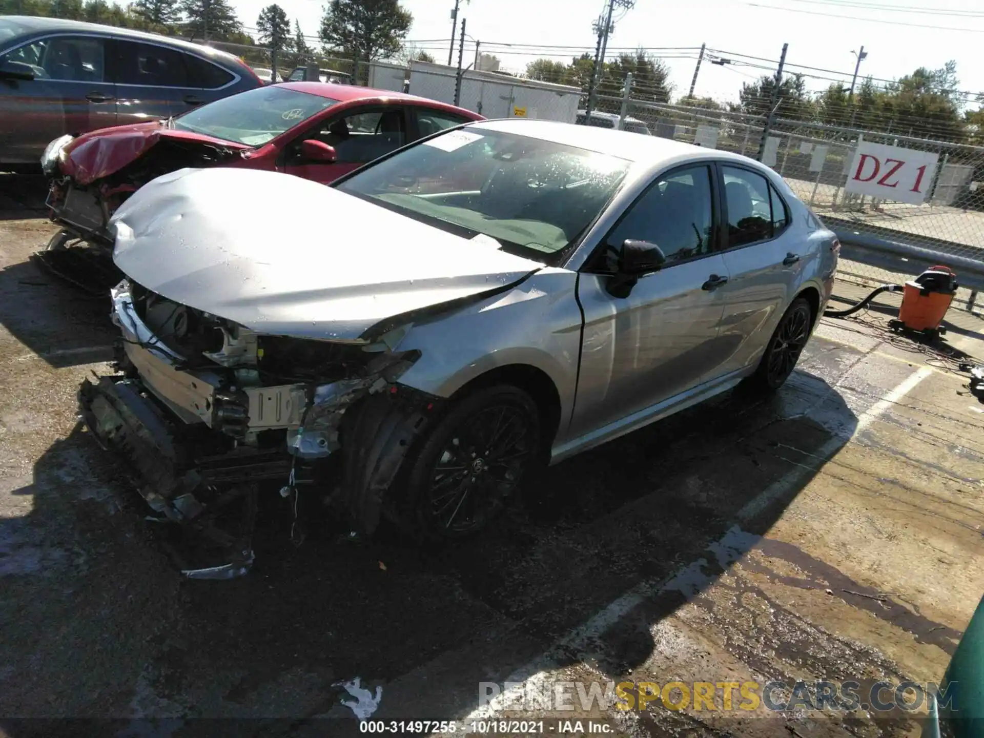 2 Photograph of a damaged car 4T1T11AK5MU454982 TOYOTA CAMRY 2021