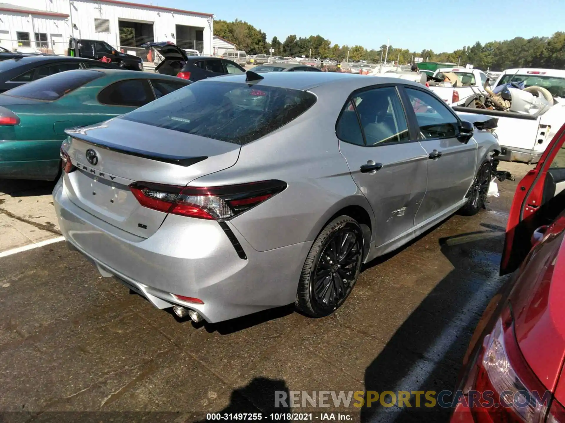 4 Photograph of a damaged car 4T1T11AK5MU454982 TOYOTA CAMRY 2021