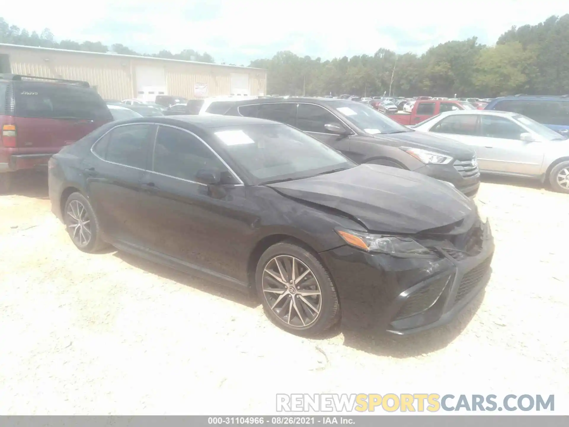 1 Photograph of a damaged car 4T1T11AK5MU528286 TOYOTA CAMRY 2021