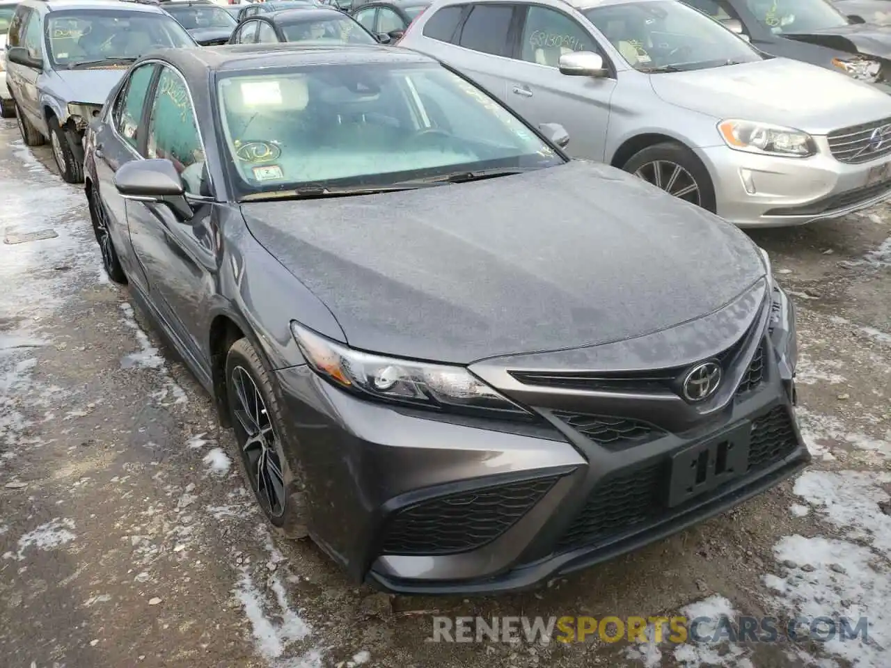 1 Photograph of a damaged car 4T1T11AK5MU529454 TOYOTA CAMRY 2021