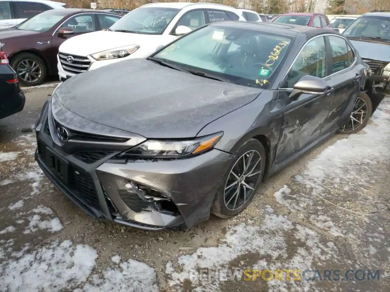 2 Photograph of a damaged car 4T1T11AK5MU529454 TOYOTA CAMRY 2021