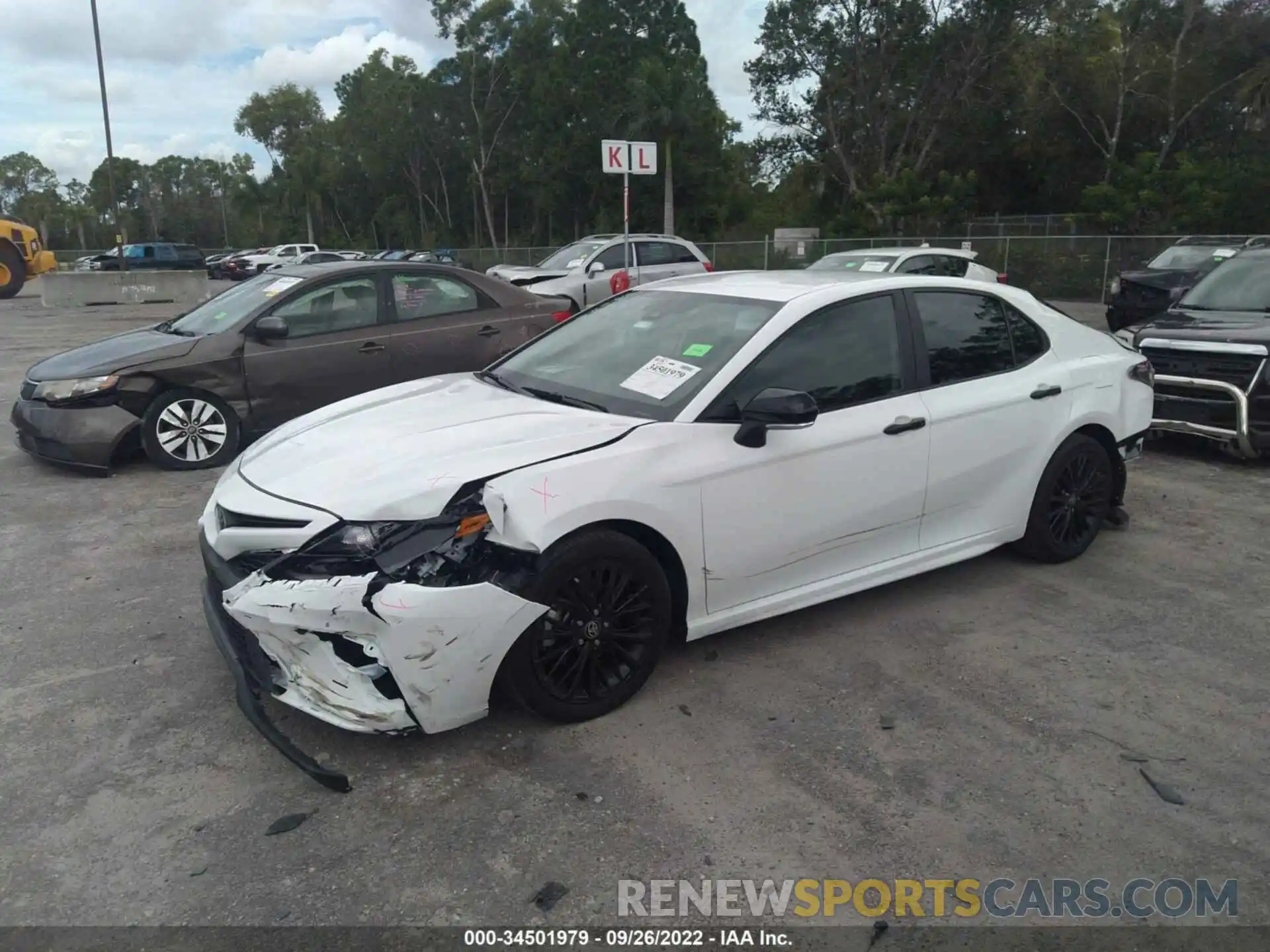 2 Photograph of a damaged car 4T1T11AK6MU428570 TOYOTA CAMRY 2021