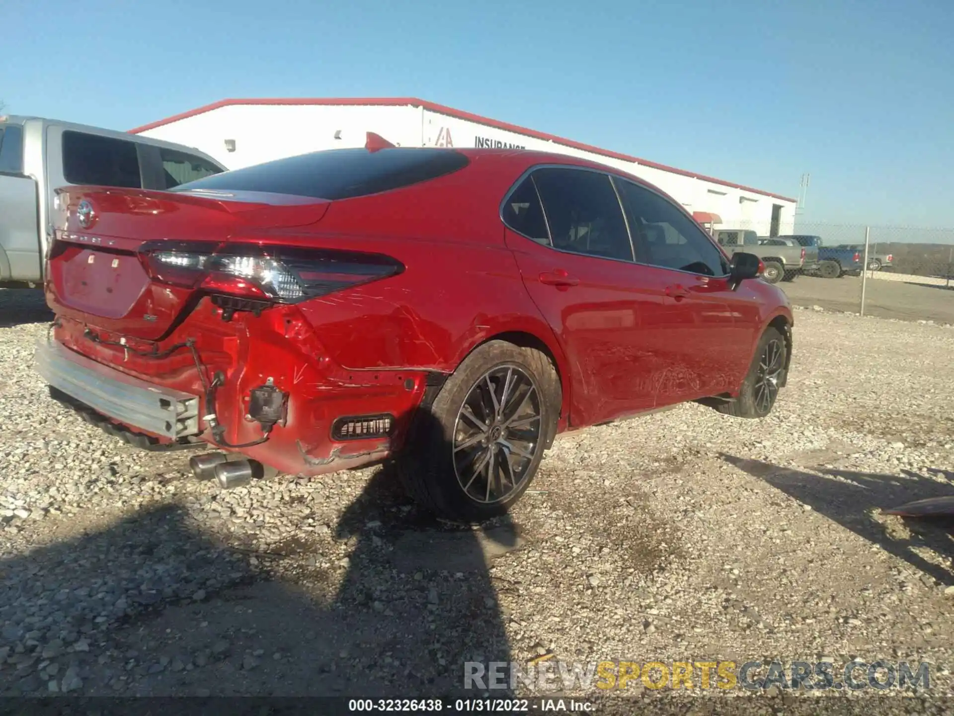 4 Photograph of a damaged car 4T1T11AK6MU446213 TOYOTA CAMRY 2021