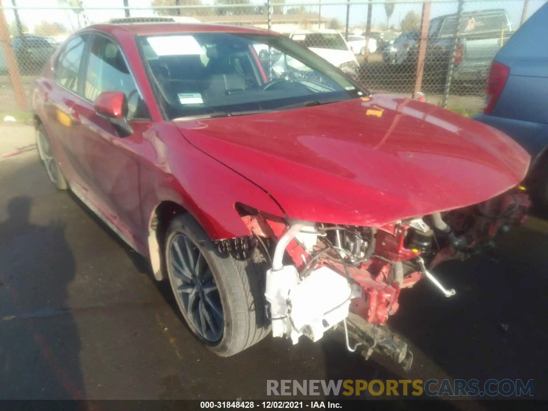 1 Photograph of a damaged car 4T1T11AK6MU462461 TOYOTA CAMRY 2021