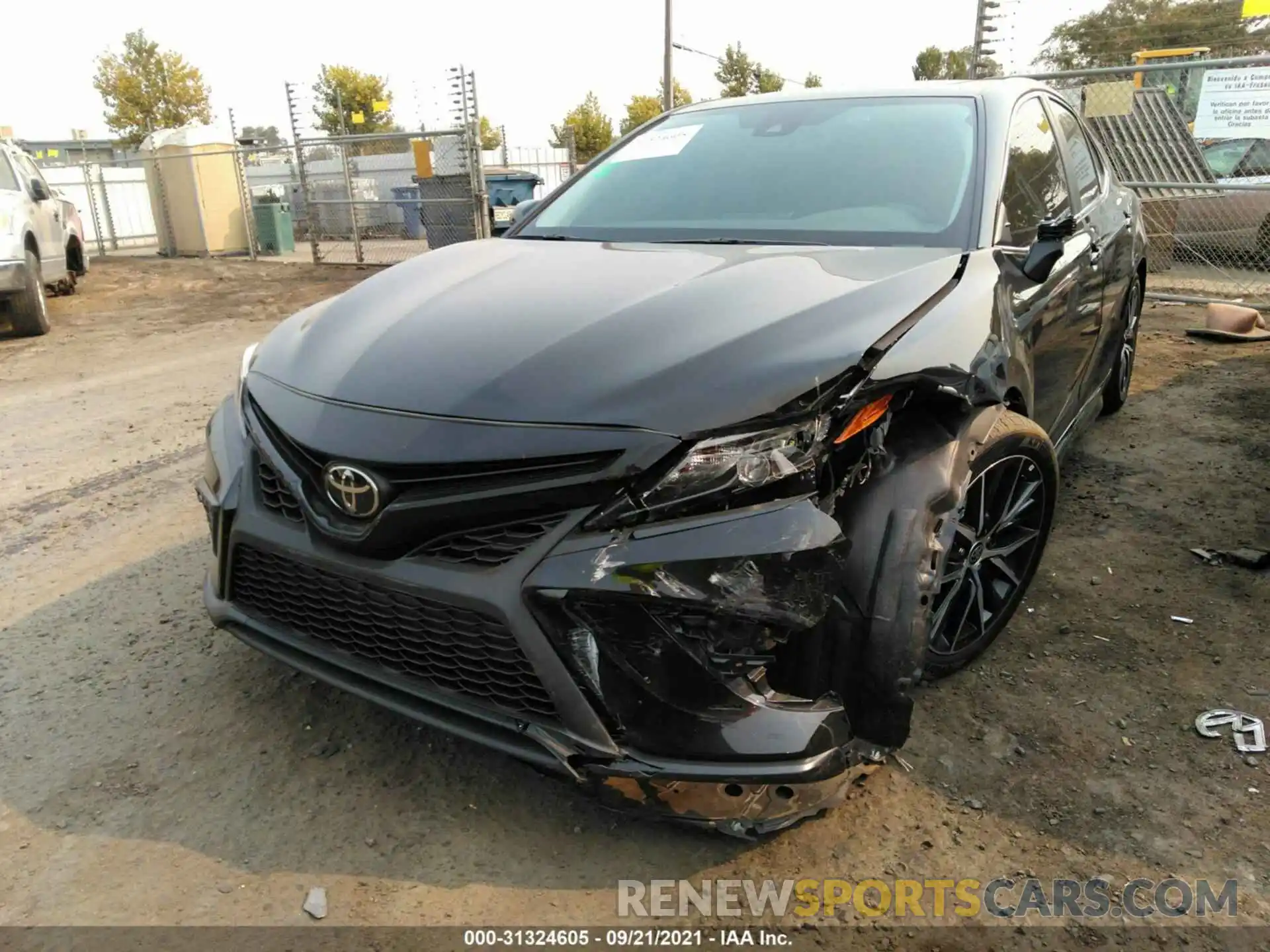 2 Photograph of a damaged car 4T1T11AK6MU481737 TOYOTA CAMRY 2021