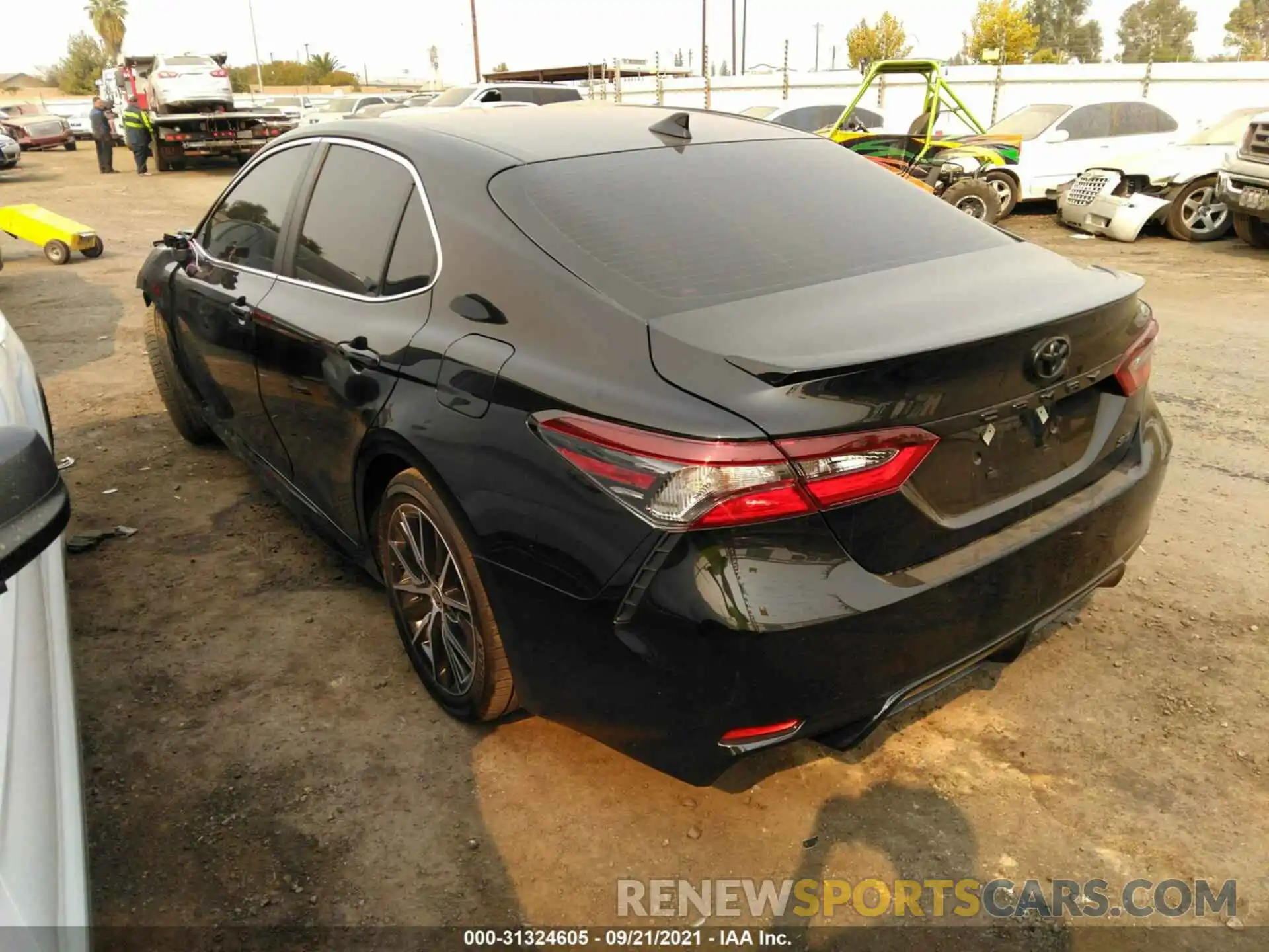 3 Photograph of a damaged car 4T1T11AK6MU481737 TOYOTA CAMRY 2021