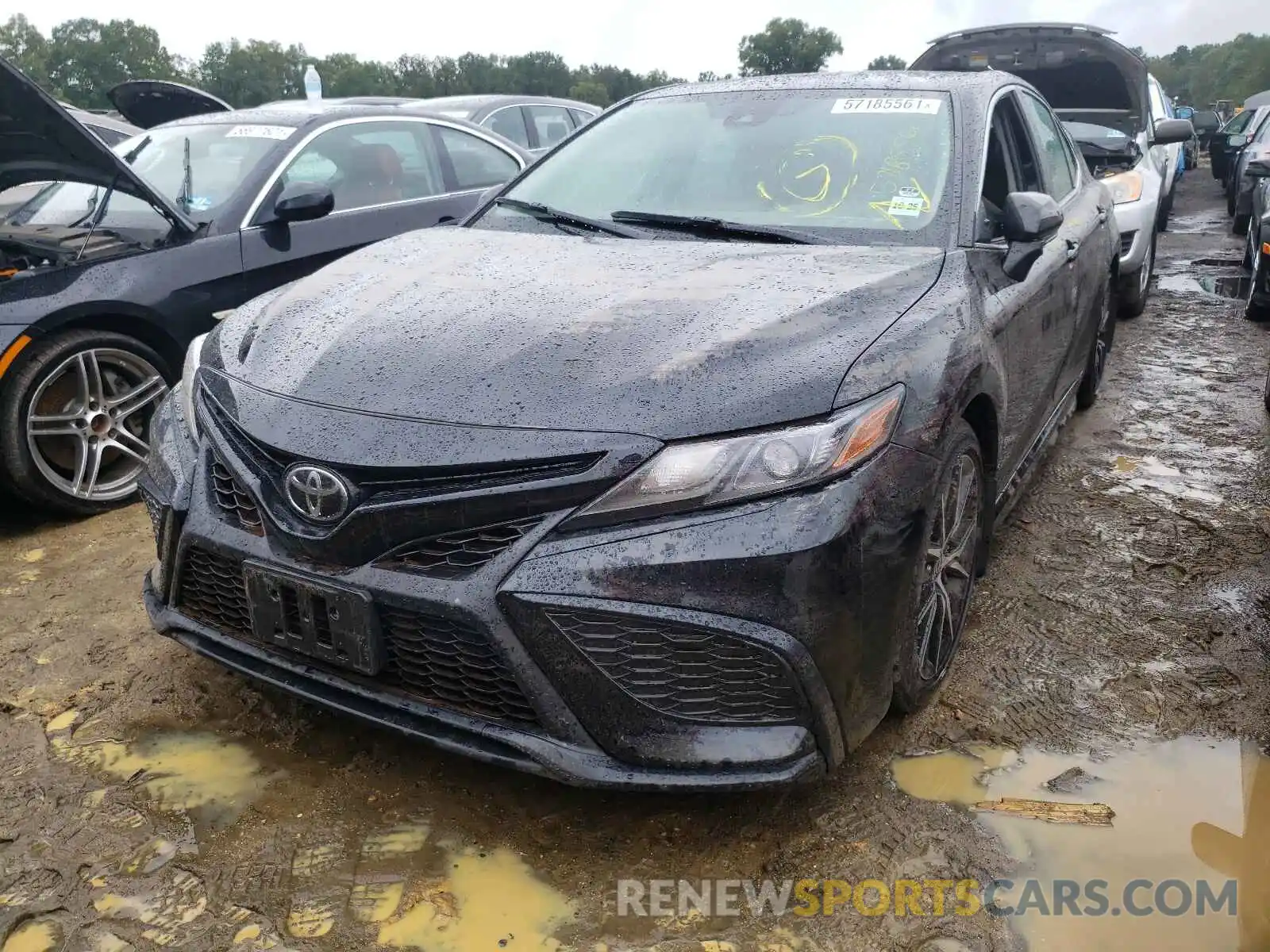 2 Photograph of a damaged car 4T1T11AK6MU514946 TOYOTA CAMRY 2021