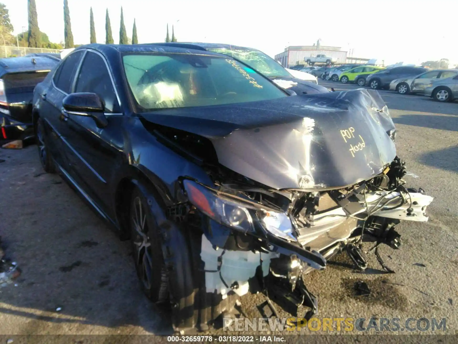 1 Photograph of a damaged car 4T1T11AK6MU531732 TOYOTA CAMRY 2021