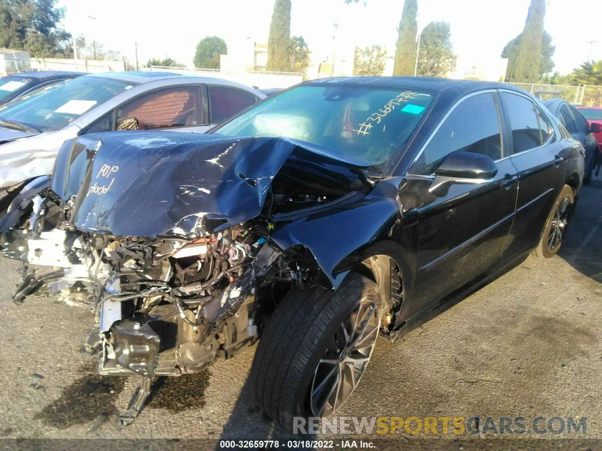 2 Photograph of a damaged car 4T1T11AK6MU531732 TOYOTA CAMRY 2021