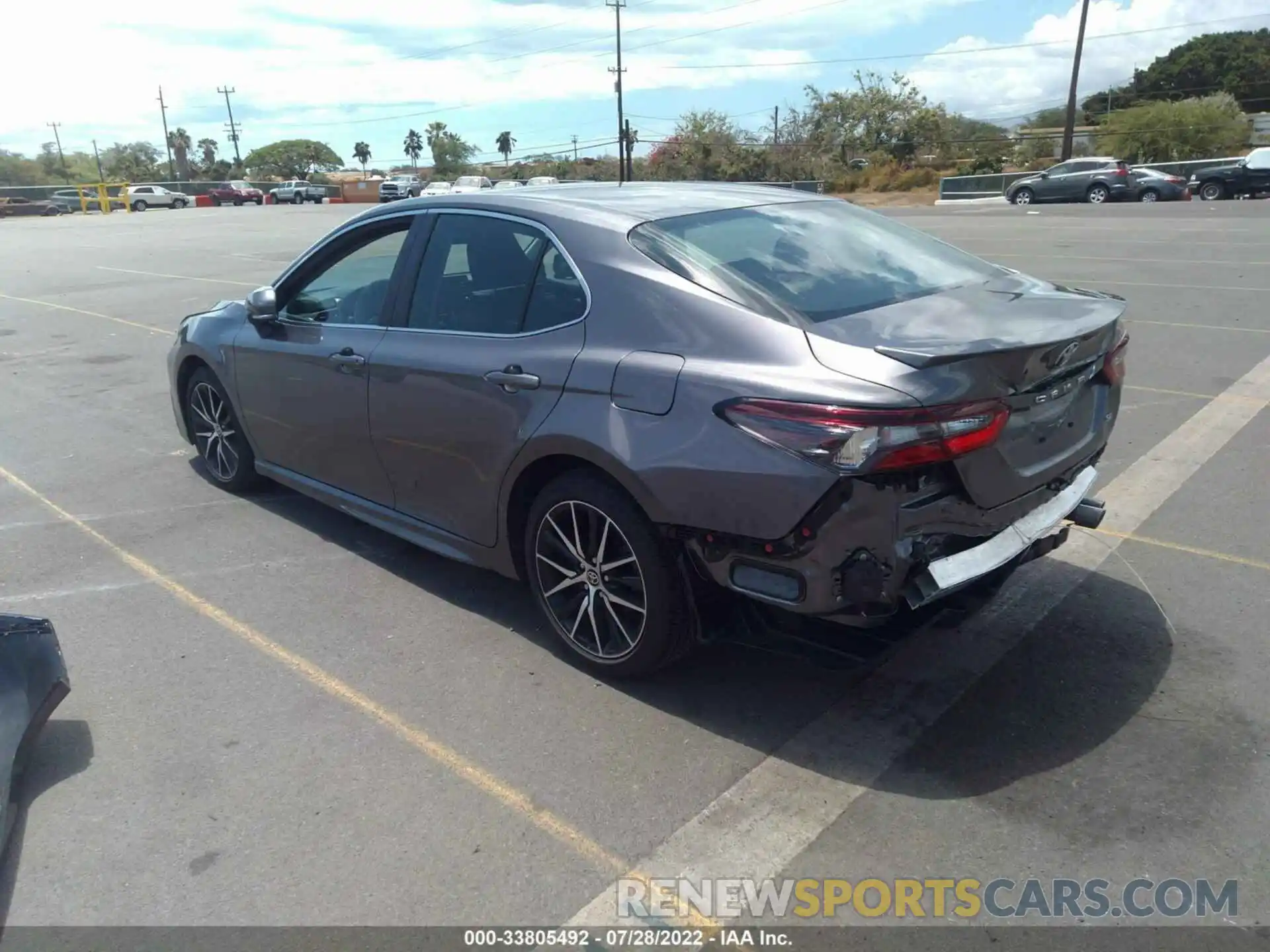 3 Photograph of a damaged car 4T1T11AK6MU603027 TOYOTA CAMRY 2021