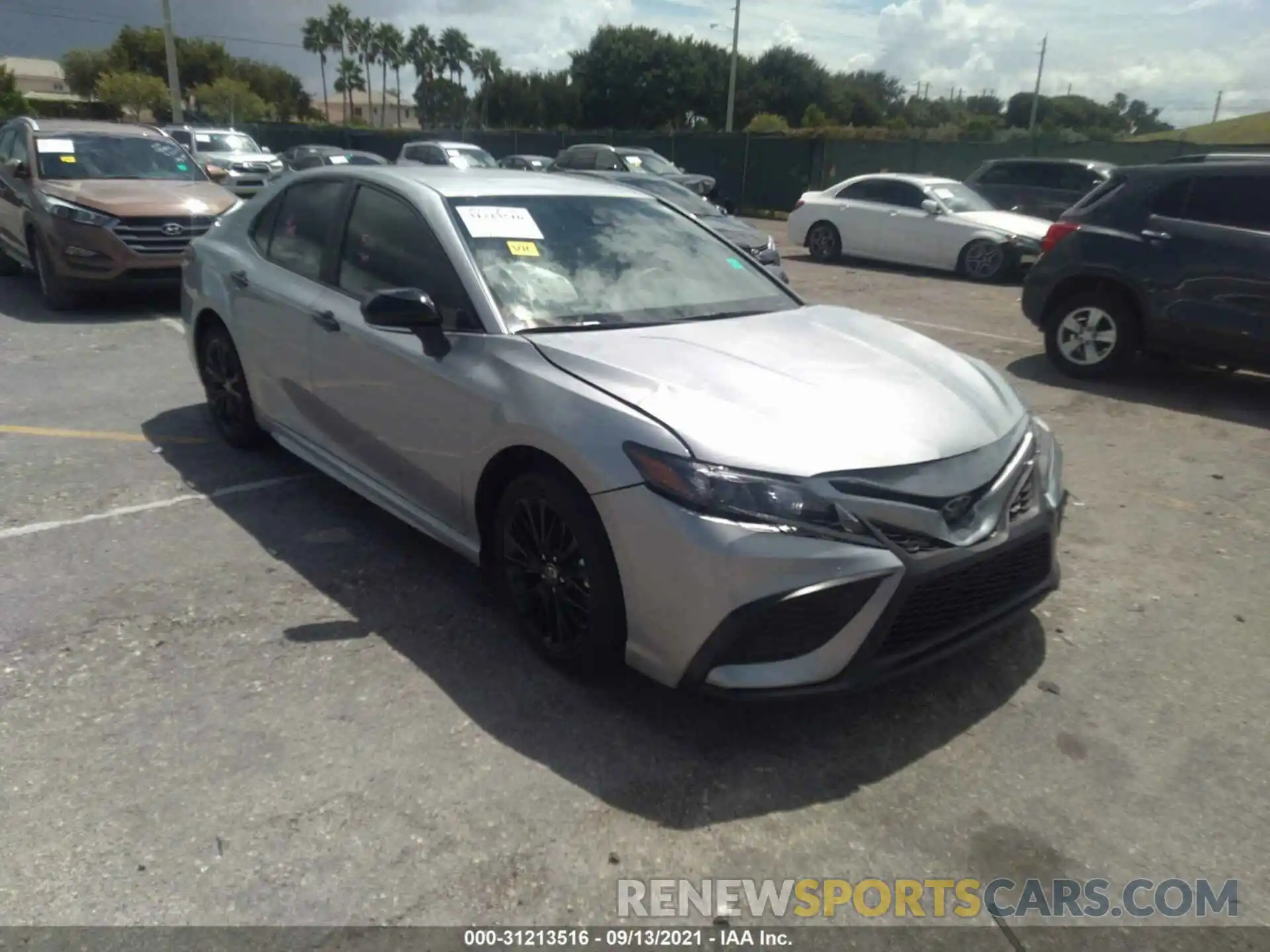 1 Photograph of a damaged car 4T1T11AK7MU403130 TOYOTA CAMRY 2021