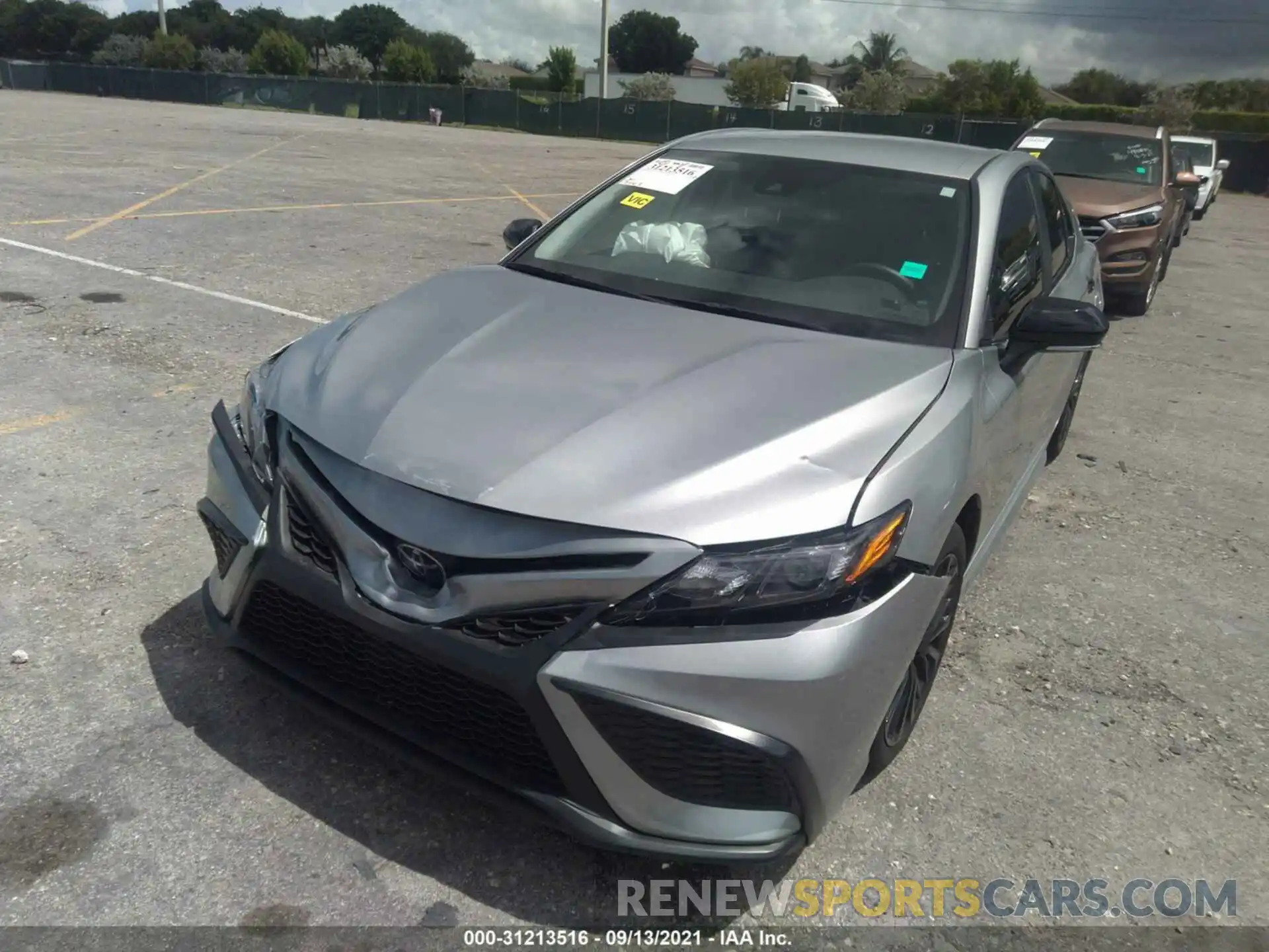 6 Photograph of a damaged car 4T1T11AK7MU403130 TOYOTA CAMRY 2021