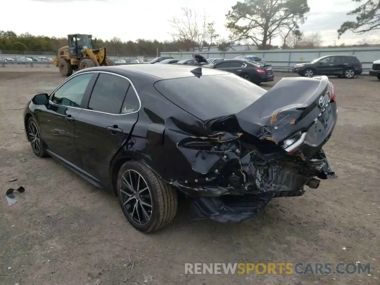 3 Photograph of a damaged car 4T1T11AK7MU434006 TOYOTA CAMRY 2021