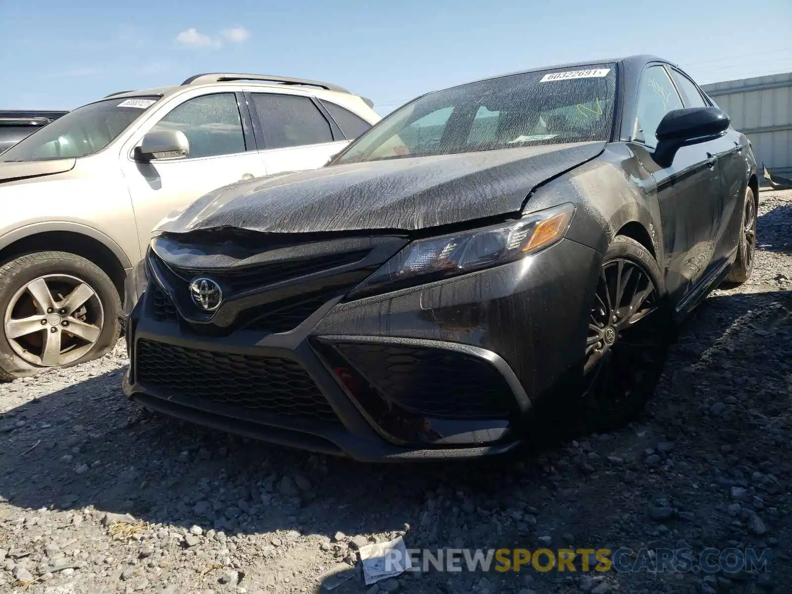 2 Photograph of a damaged car 4T1T11AK7MU457477 TOYOTA CAMRY 2021