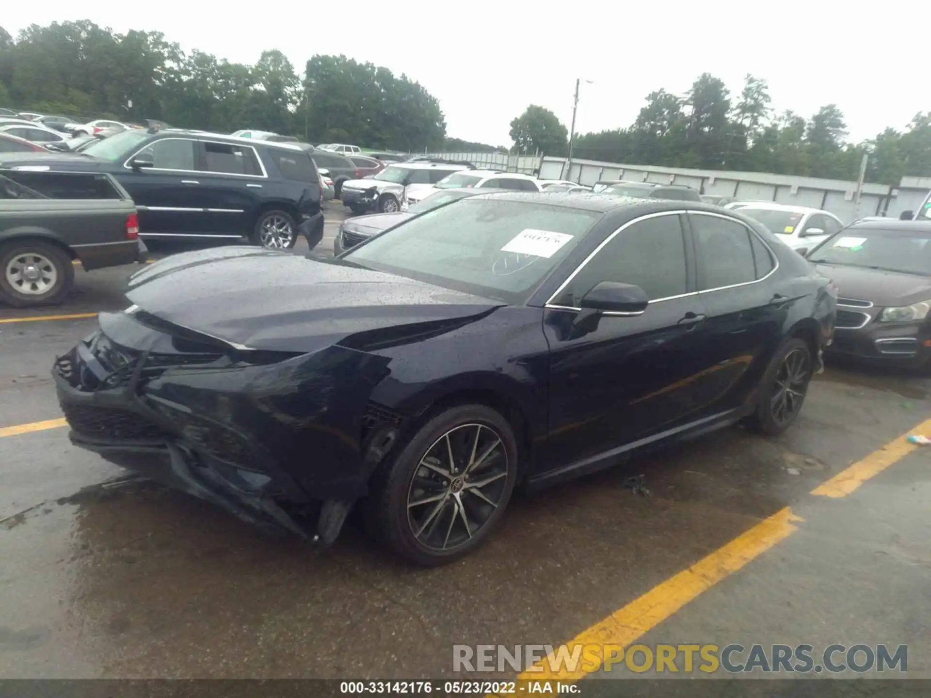 2 Photograph of a damaged car 4T1T11AK7MU469693 TOYOTA CAMRY 2021